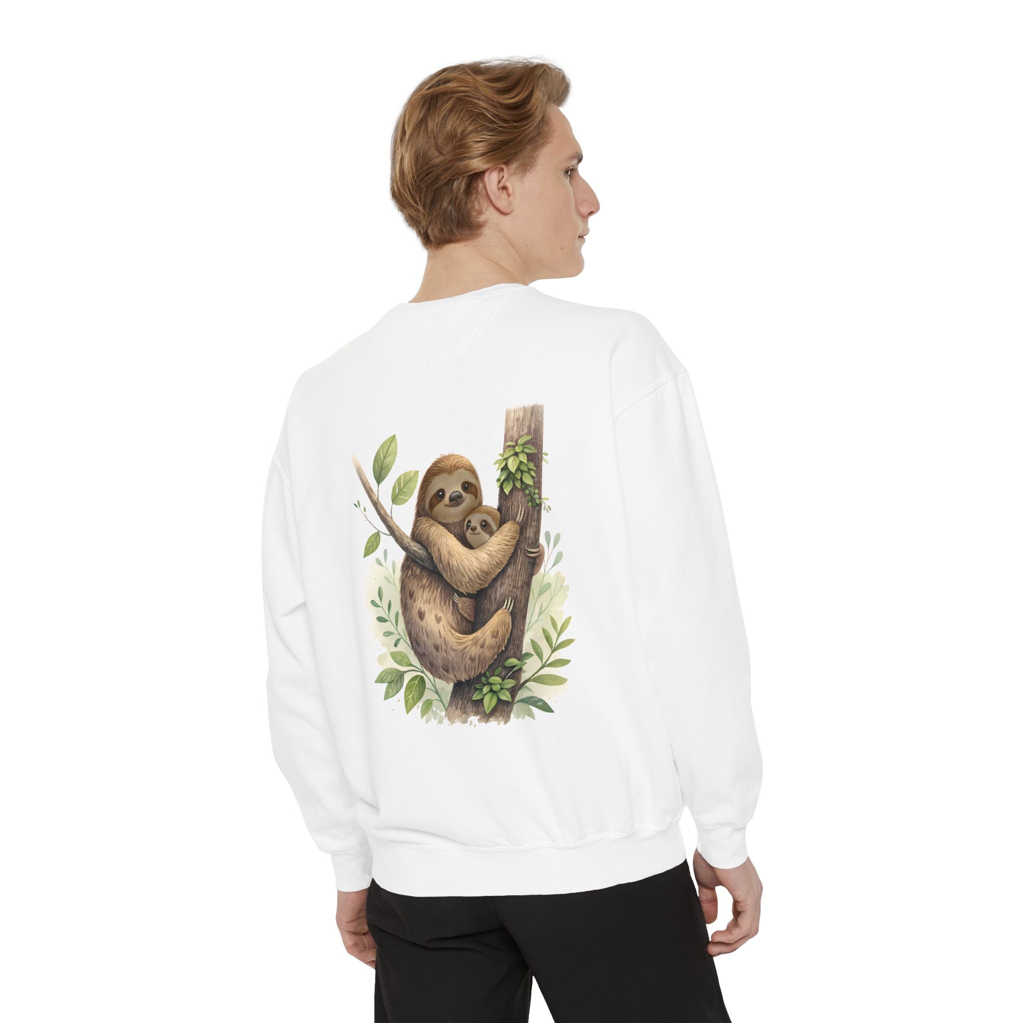 Sloth Mother and Baby Sweatshirt