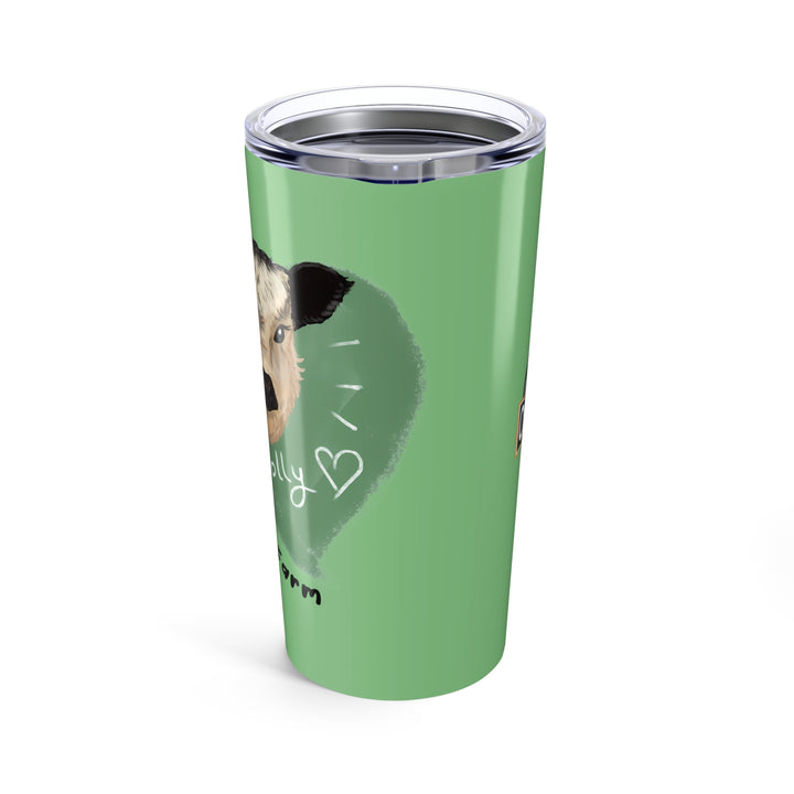 Custom 20oz Tumbler - Riverside Farm Cute Cow Design