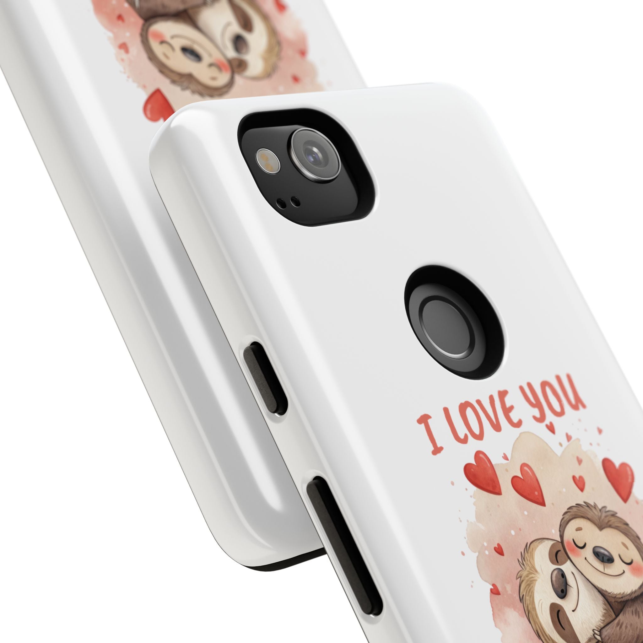 Cute Sloth Phone Case - "I Love You Sloooowww Much"