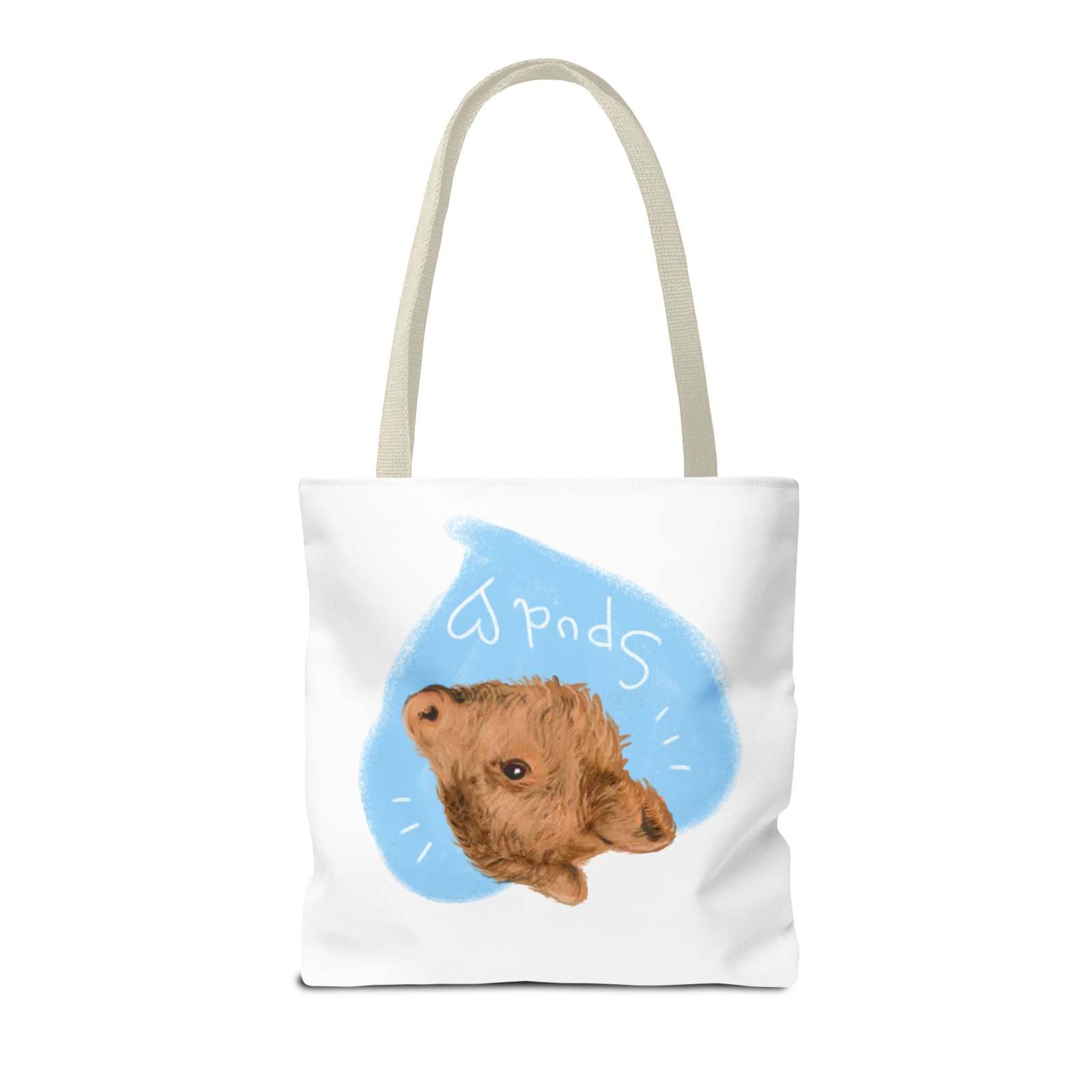 Adorable Spud Cow Tote Bag