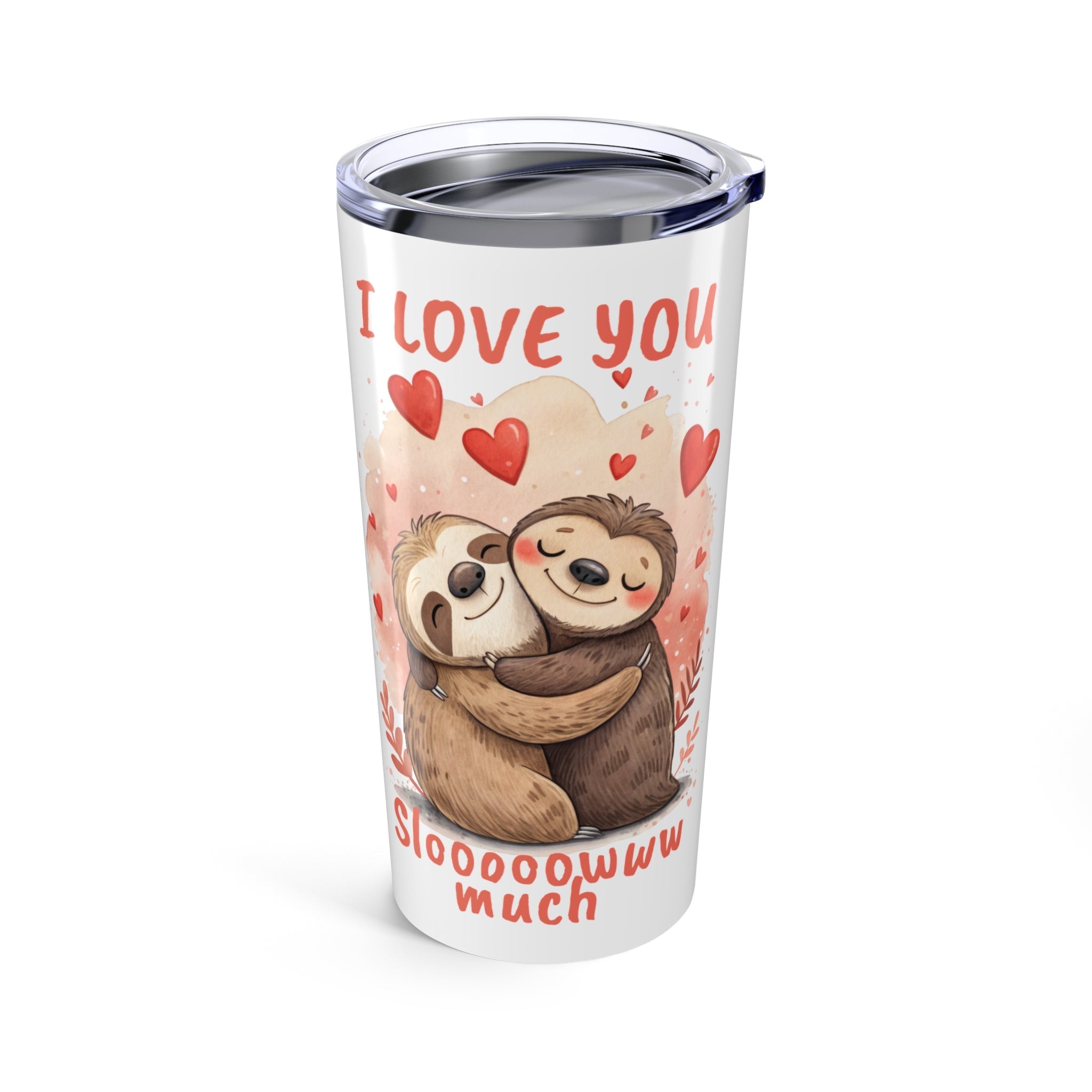 Sloth Love Stainless Steel Tumbler