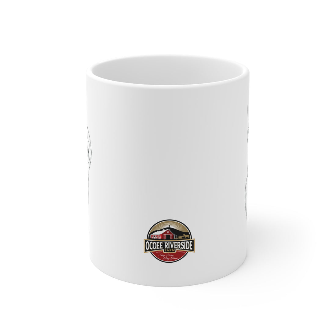 Ocoee Riverside Sloth Ceramic Coffee Cup - 11oz & 15oz