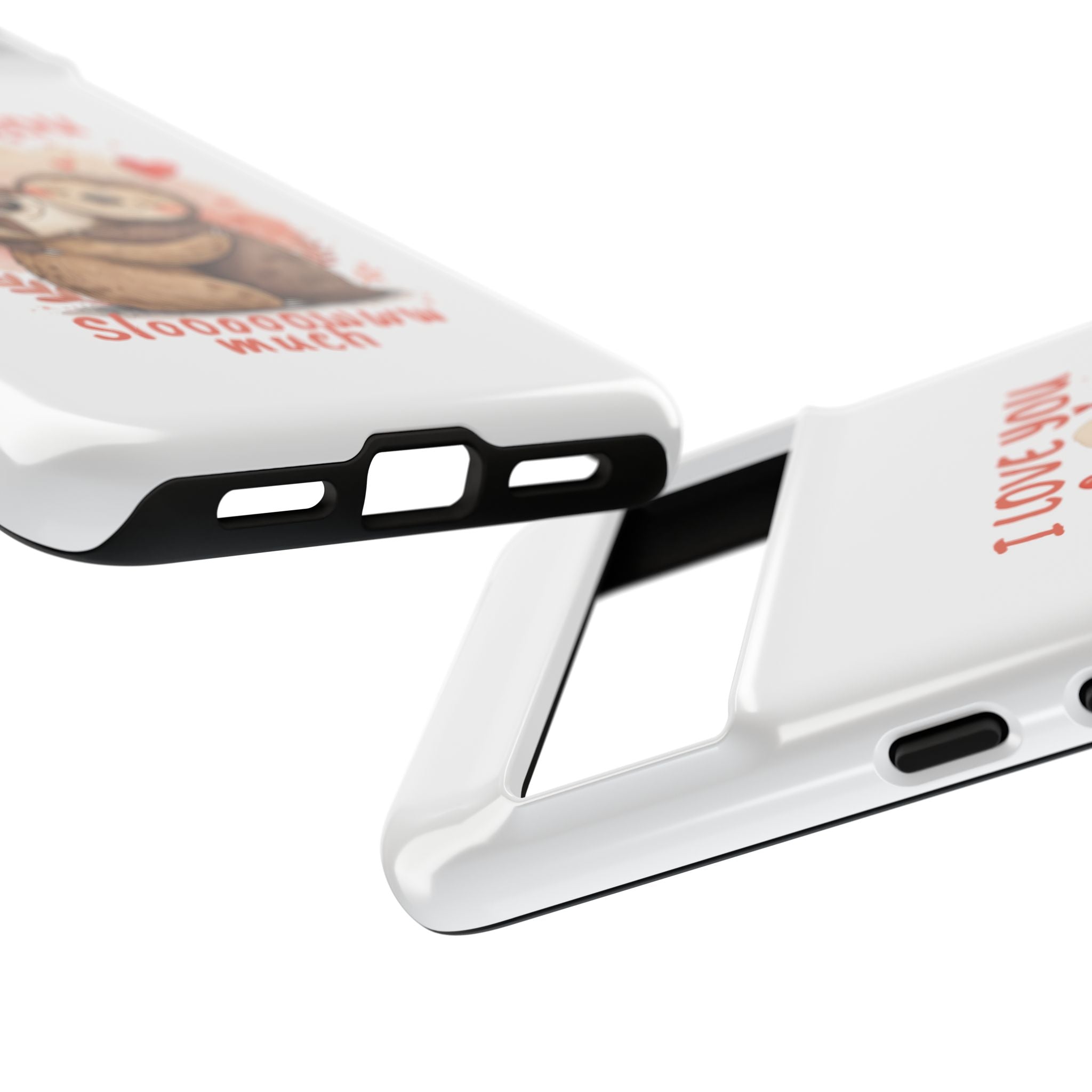 Cute Sloth Phone Case - "I Love You Sloooowww Much"