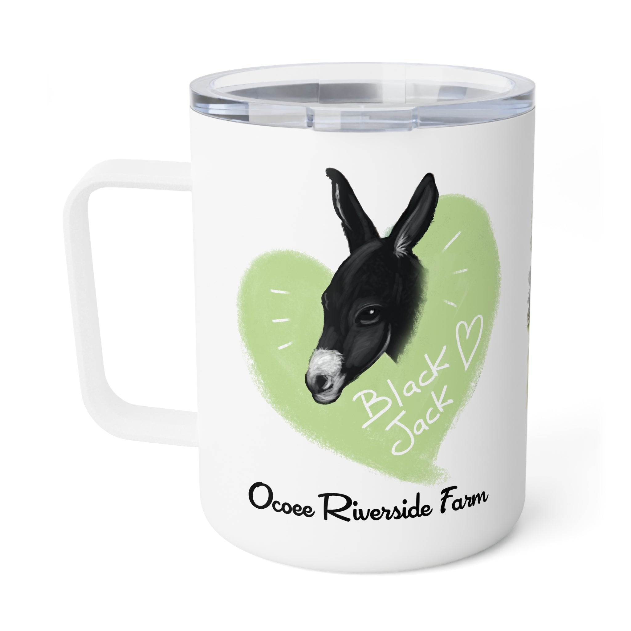 Rustic Insulated Coffee Mug | 10oz Mug with Farmhouse Design for Country Lovers