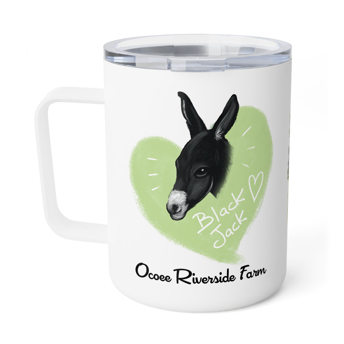 Rustic Insulated Coffee Mug | 10oz Mug with Farmhouse Design for Country Lovers