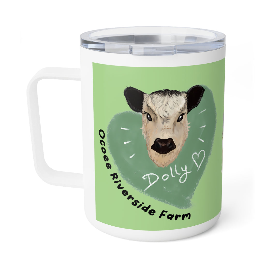 Rustic Insulated Coffee Mug | 10oz Mug with Farmhouse Design for Country Lovers