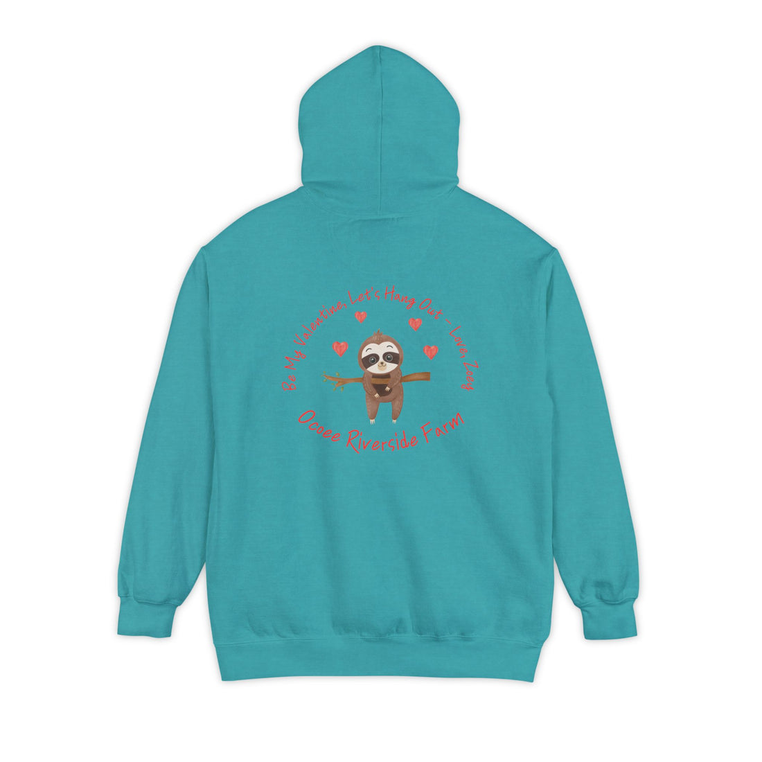 Adorable Sloth Love Hoodie - Perfect for Valentine's Day & Cute Casual Wear