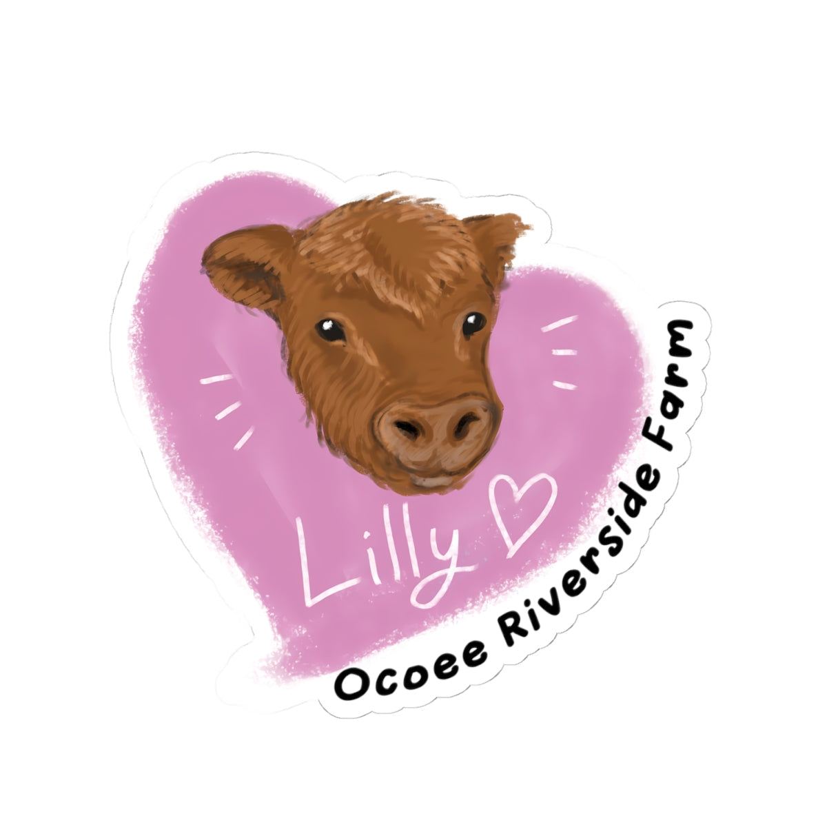Adorable Cow Kiss-Cut Stickers