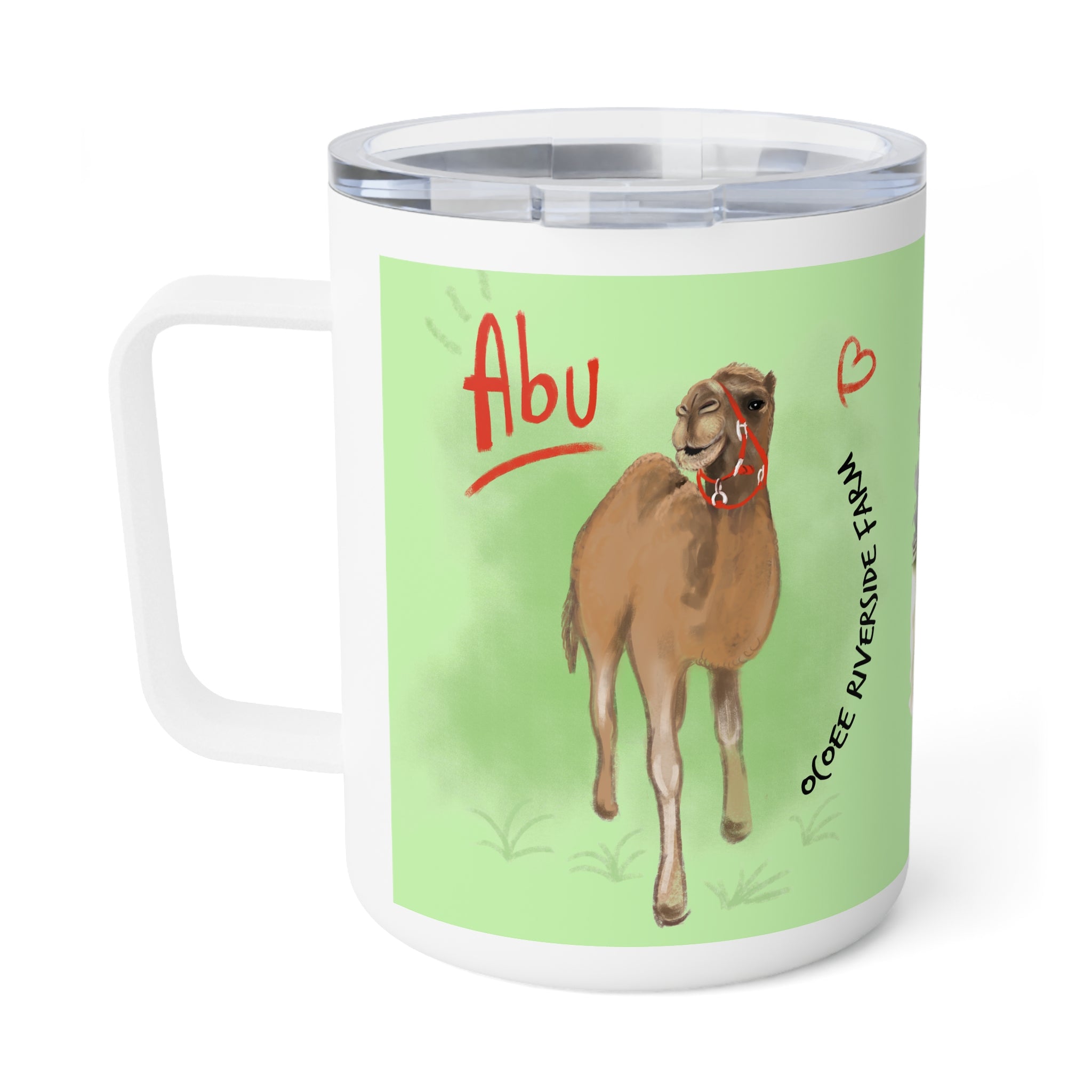 Rustic Insulated Coffee Mug | 10oz Mug with Farmhouse Design for Country Lovers