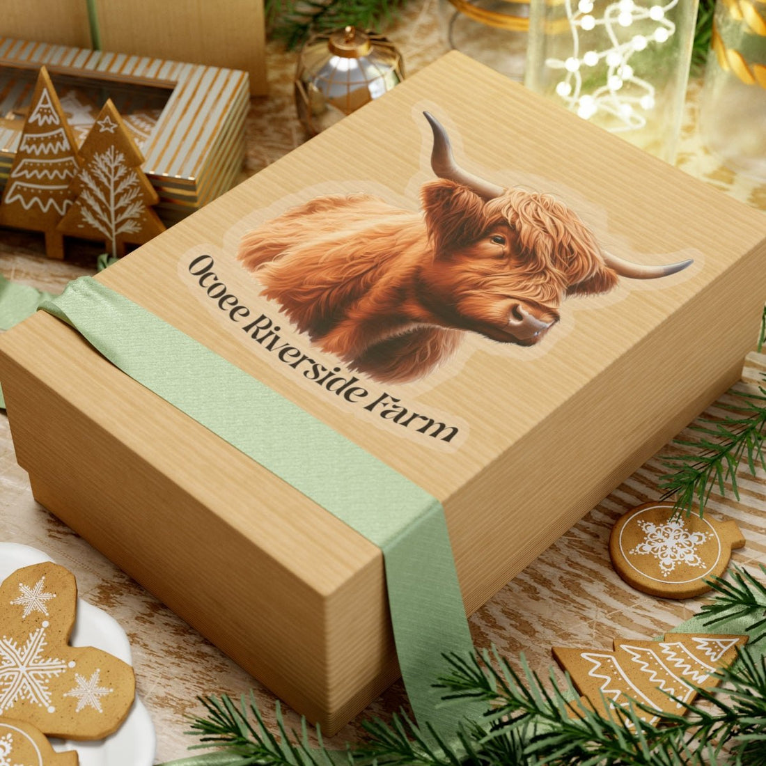 Highland Cow Stickers