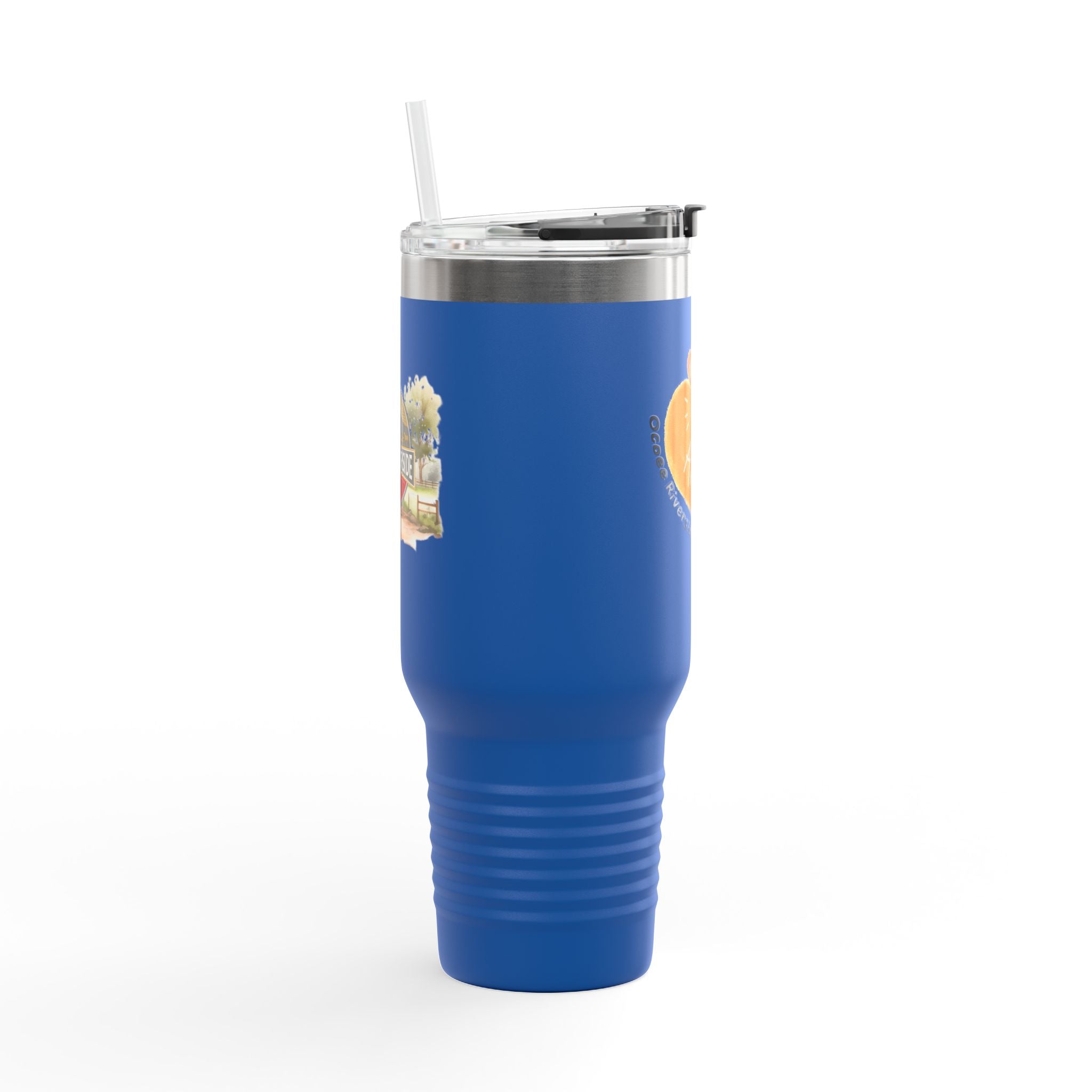 Cute Cow Insulated Travel Mug - 40oz - Perfect for Adventure Lovers!