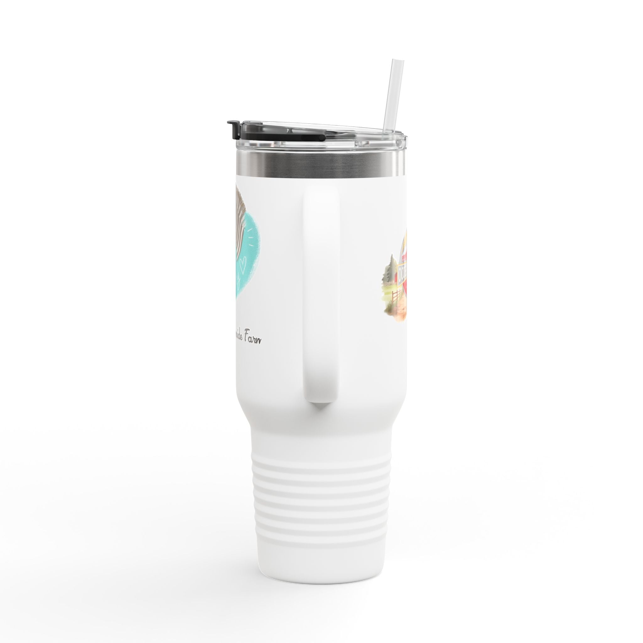 Cute Zebra Insulated Travel Mug - 40oz - Perfect for Adventure Lovers!