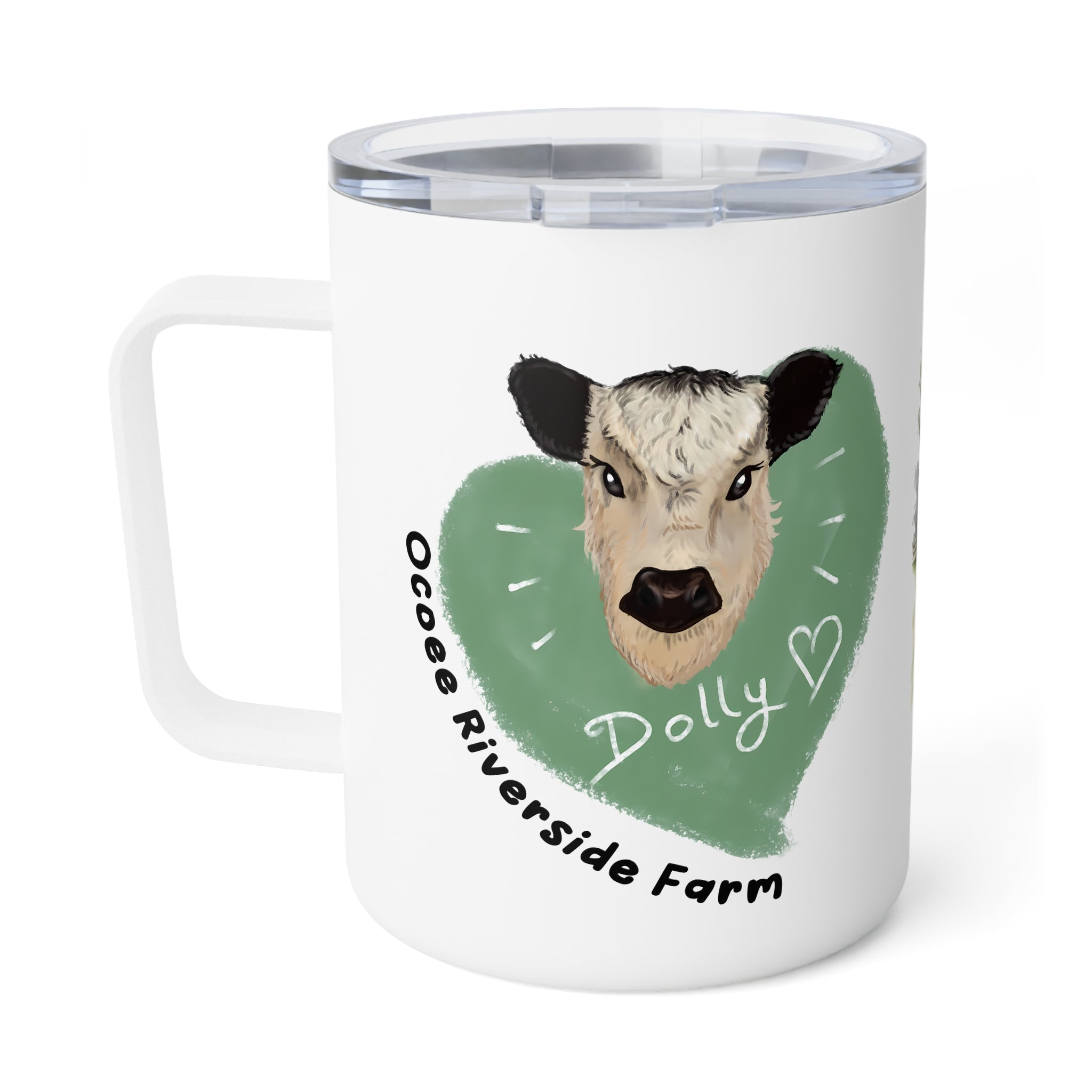 Rustic Insulated Coffee Mug | 10oz Mug with Farmhouse Design for Country Lovers