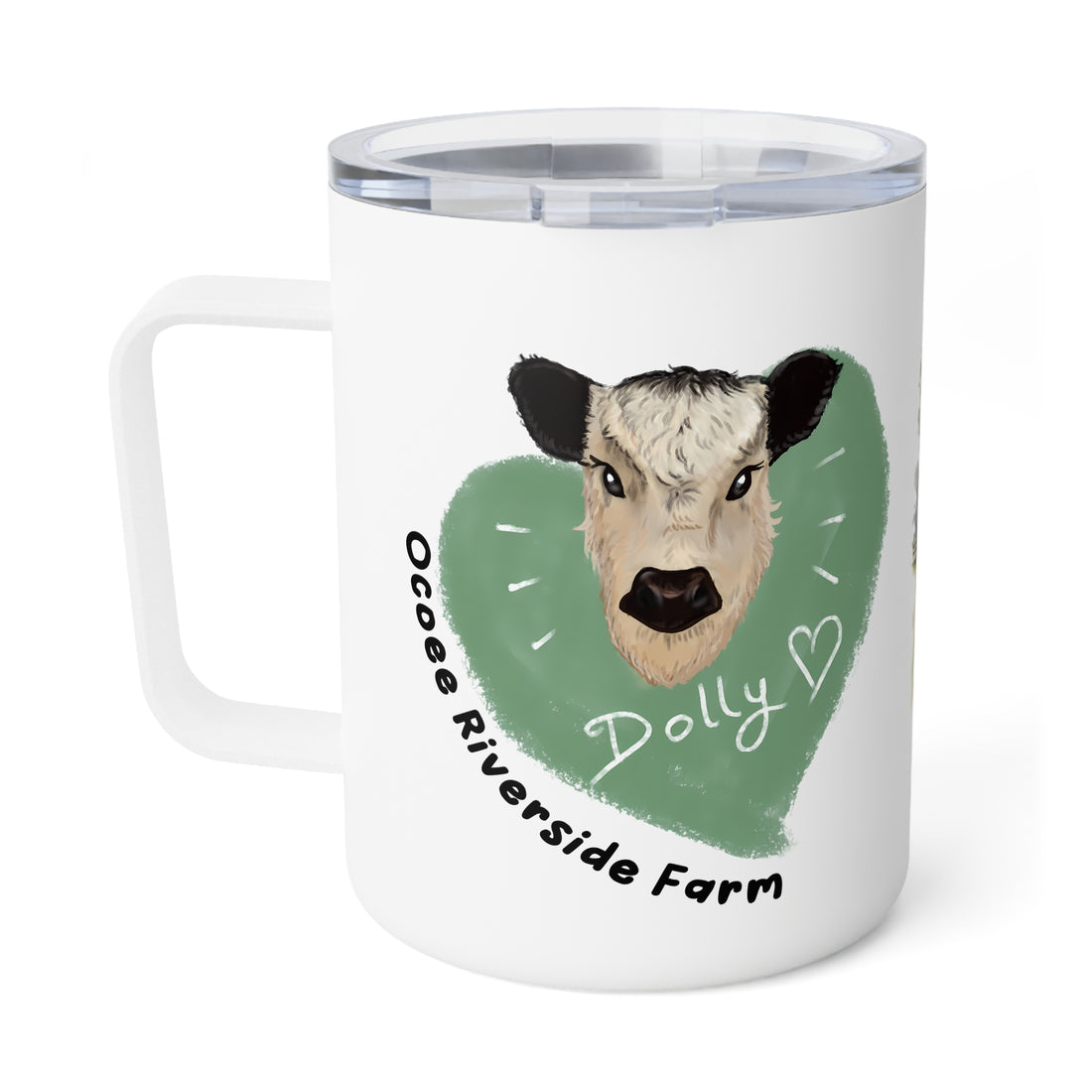 Rustic Insulated Coffee Mug | 10oz Mug with Farmhouse Design for Country Lovers