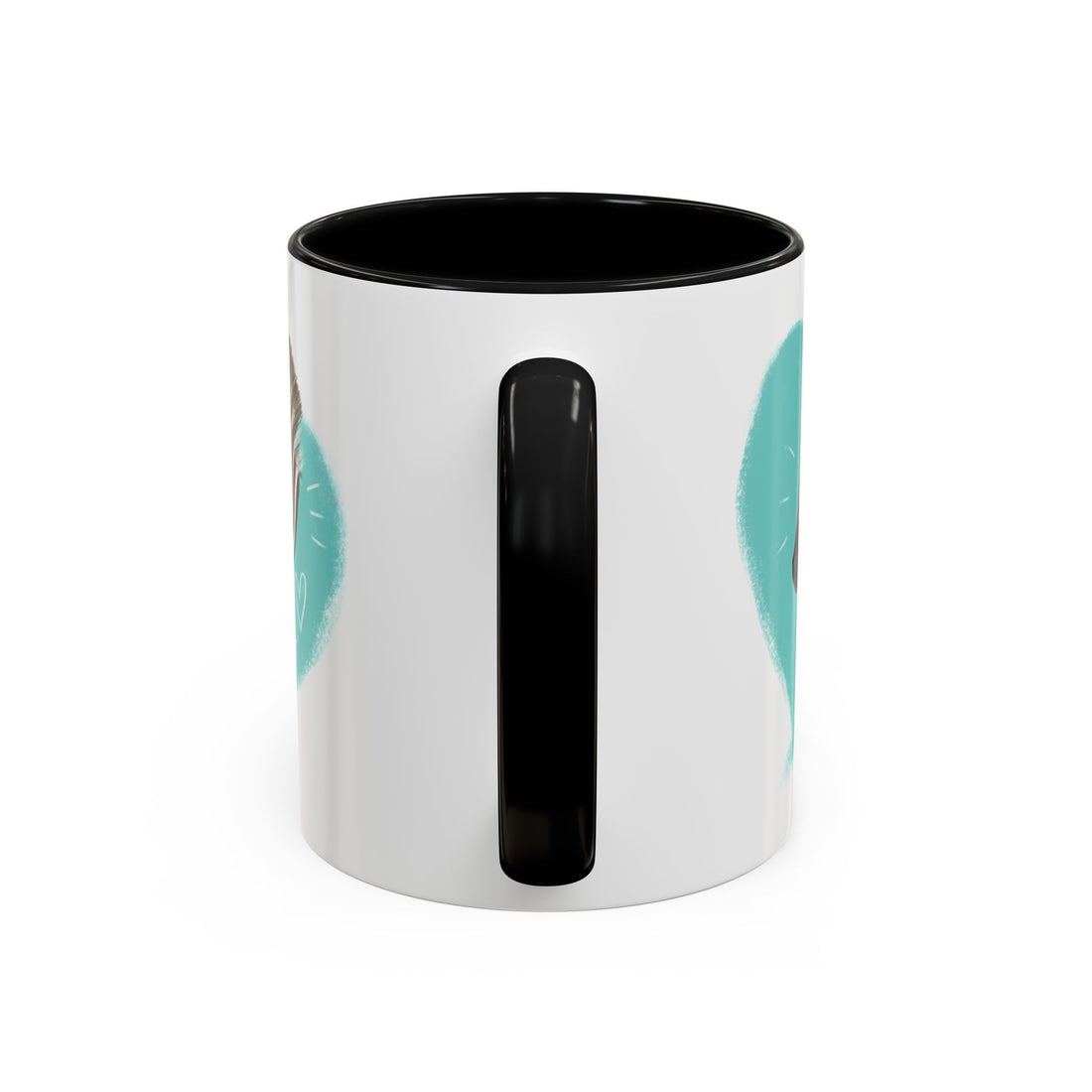 A zebra adorned with the word "Marty" creatively integrated into its stripes at Ocoee Riverside Farm Coffee Mug