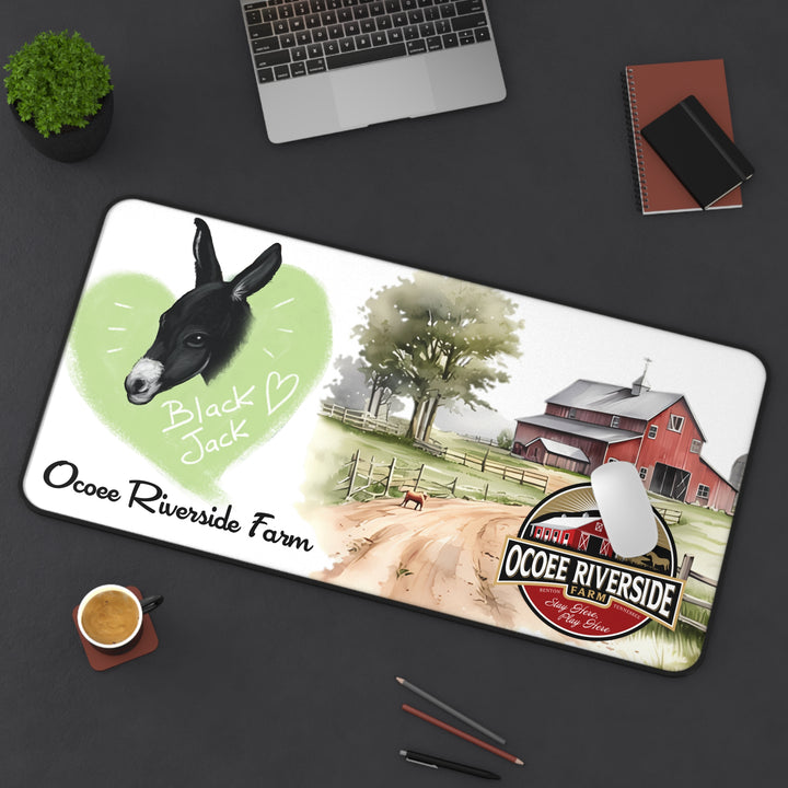 Animal Farm Custom Ocoee Riverside Farm Desk Mat Design