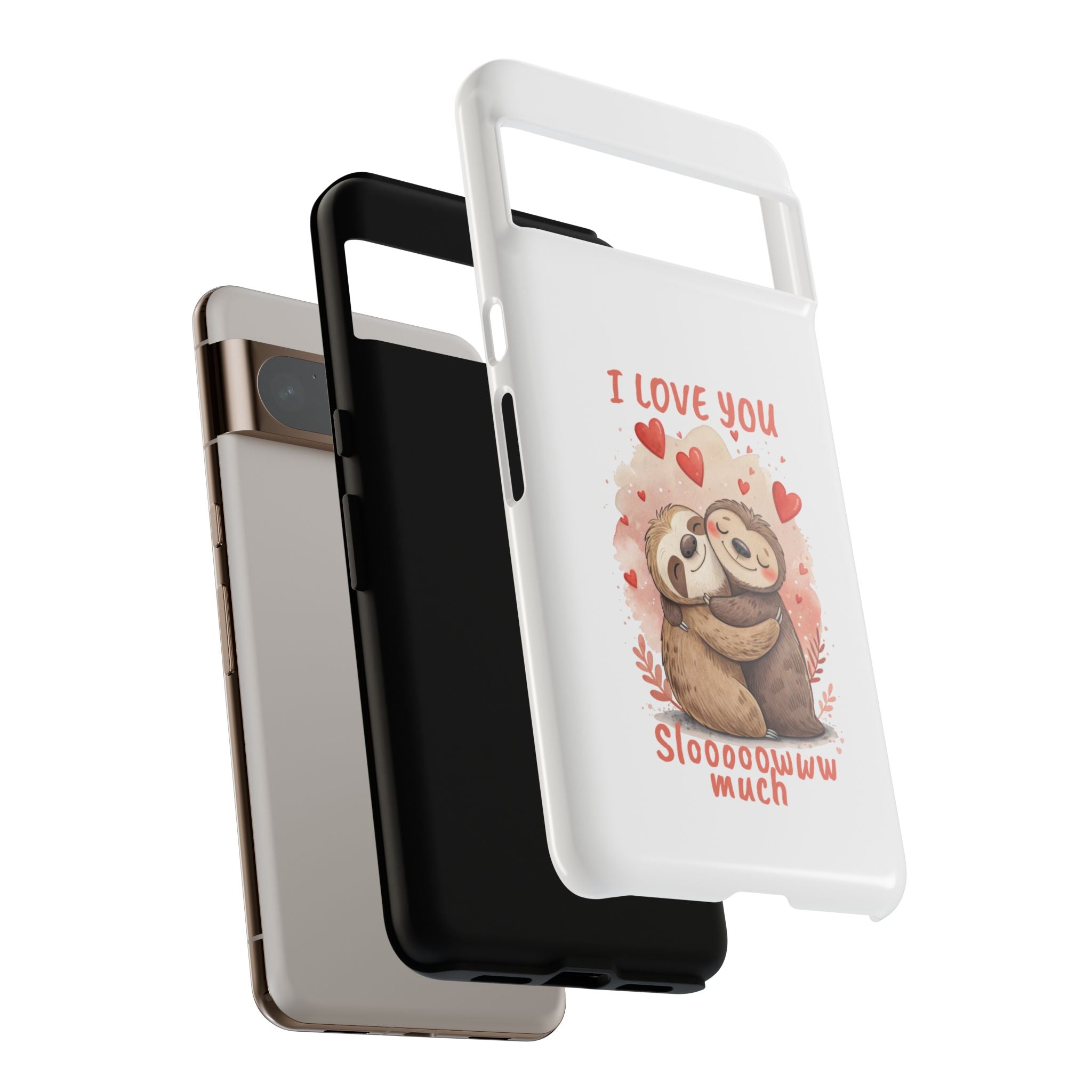 Cute Sloth Phone Case - "I Love You Sloooowww Much"