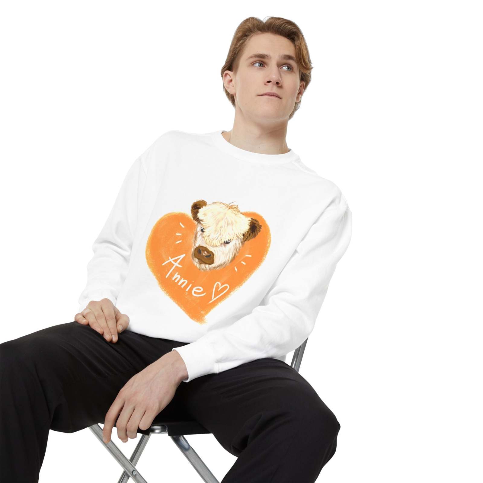 Custom Pet Love Unisex Sweatshirt