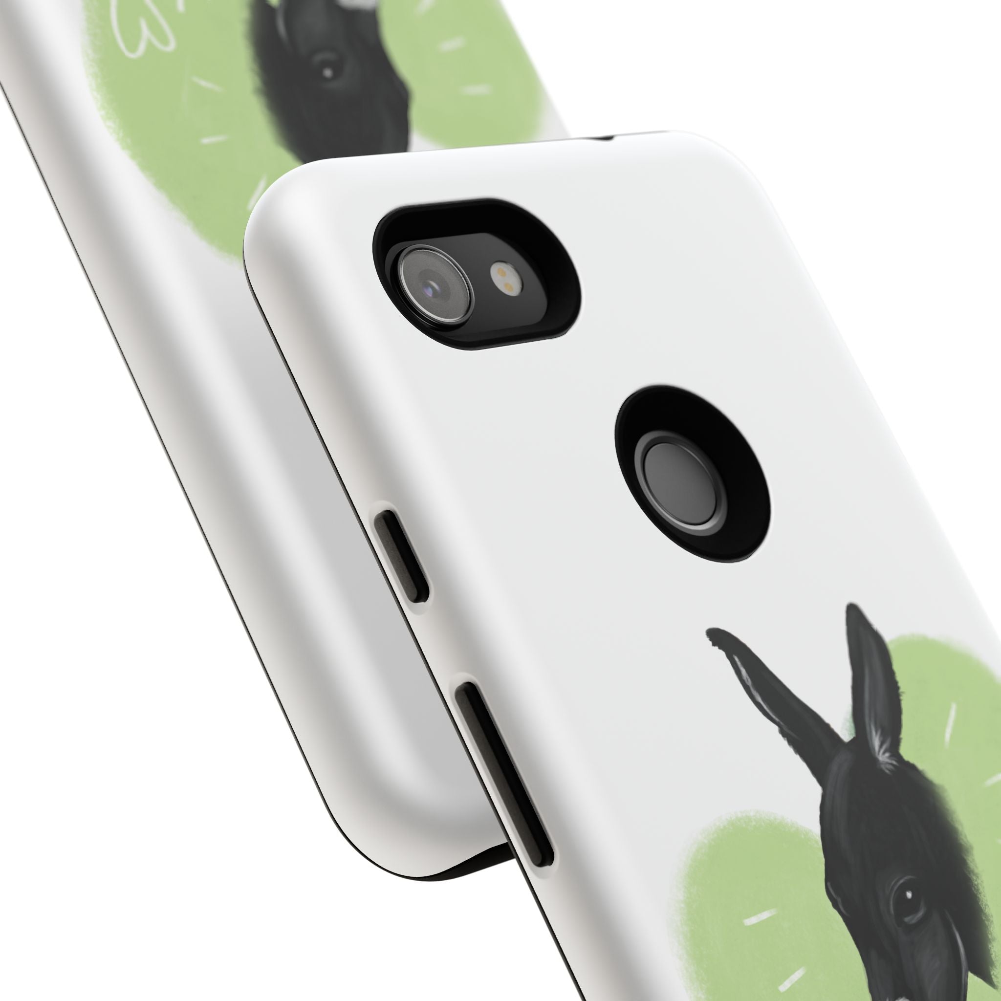 A donkey featuring the words "Black Jack" prominently displayed on its side at Ocoee Riverside Farm Phone Case