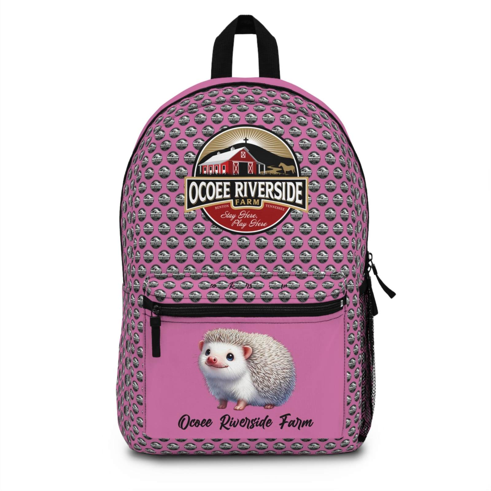 Hedgehogs Print Backpack