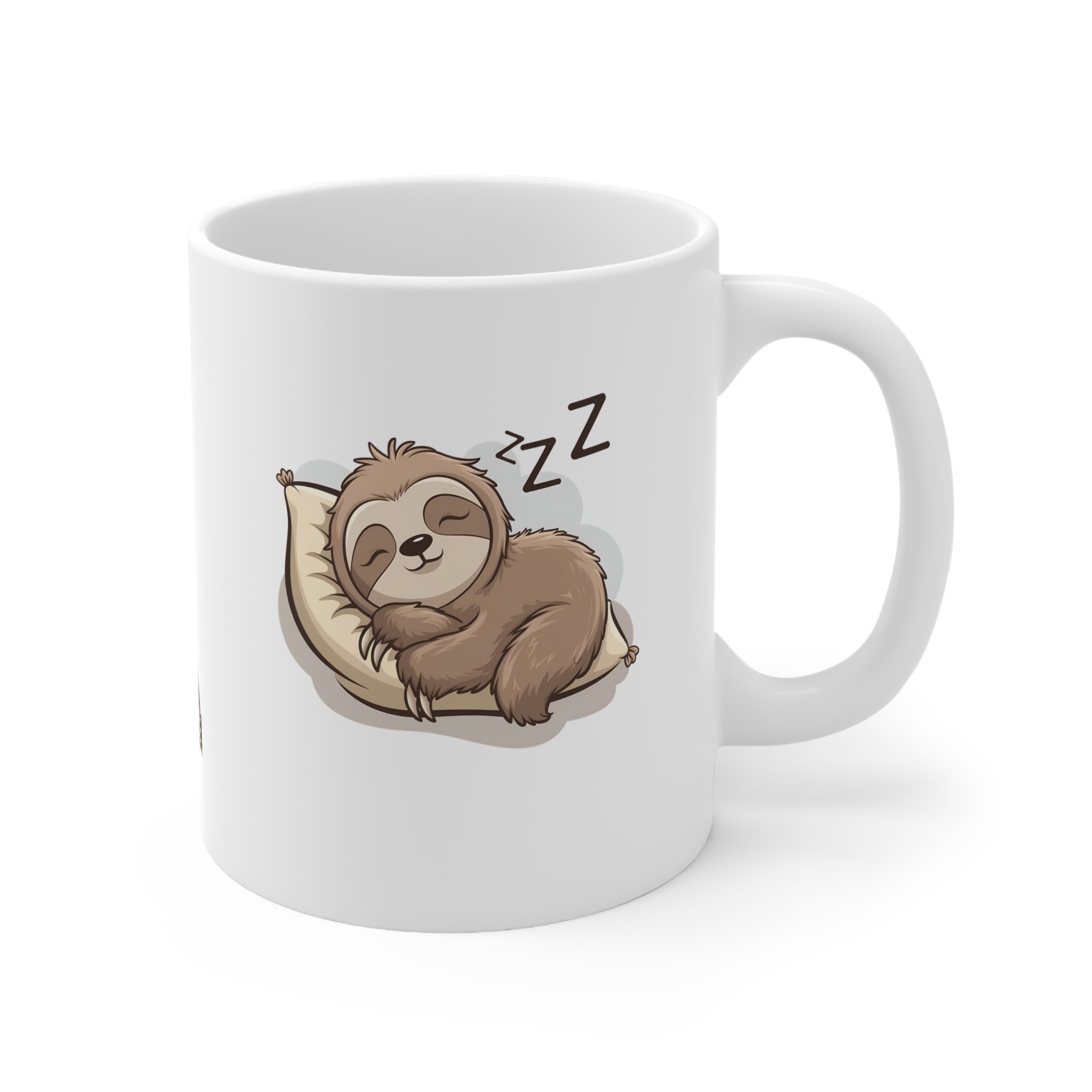 Cute Sloth Ceramic Coffee Cups – 11oz & 15oz – Perfect for Relaxation Lovers