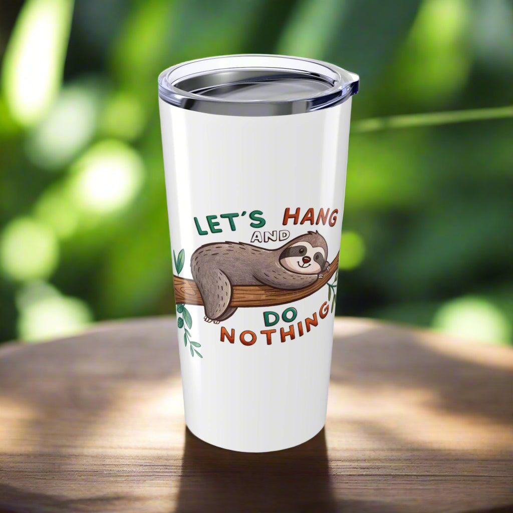 Lazy Sloth Tumbler