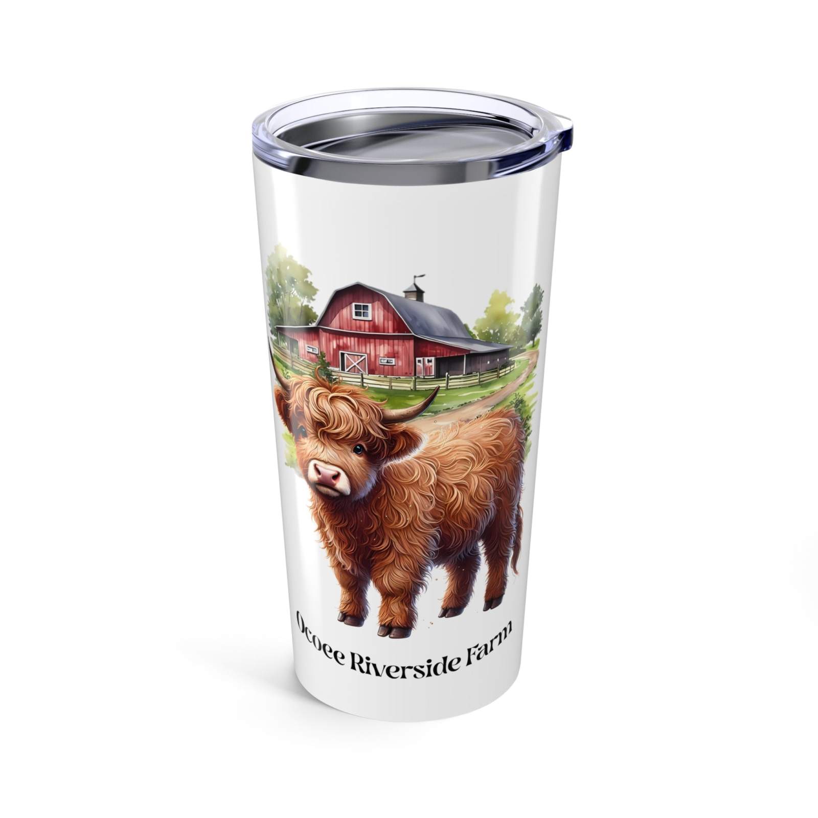 20oz Highland Cow Tumbler