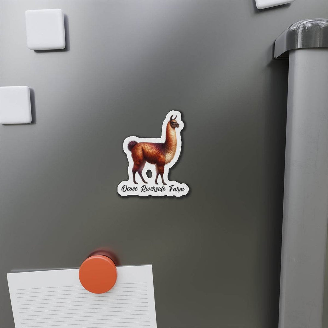 Llama Die-Cut Magnet