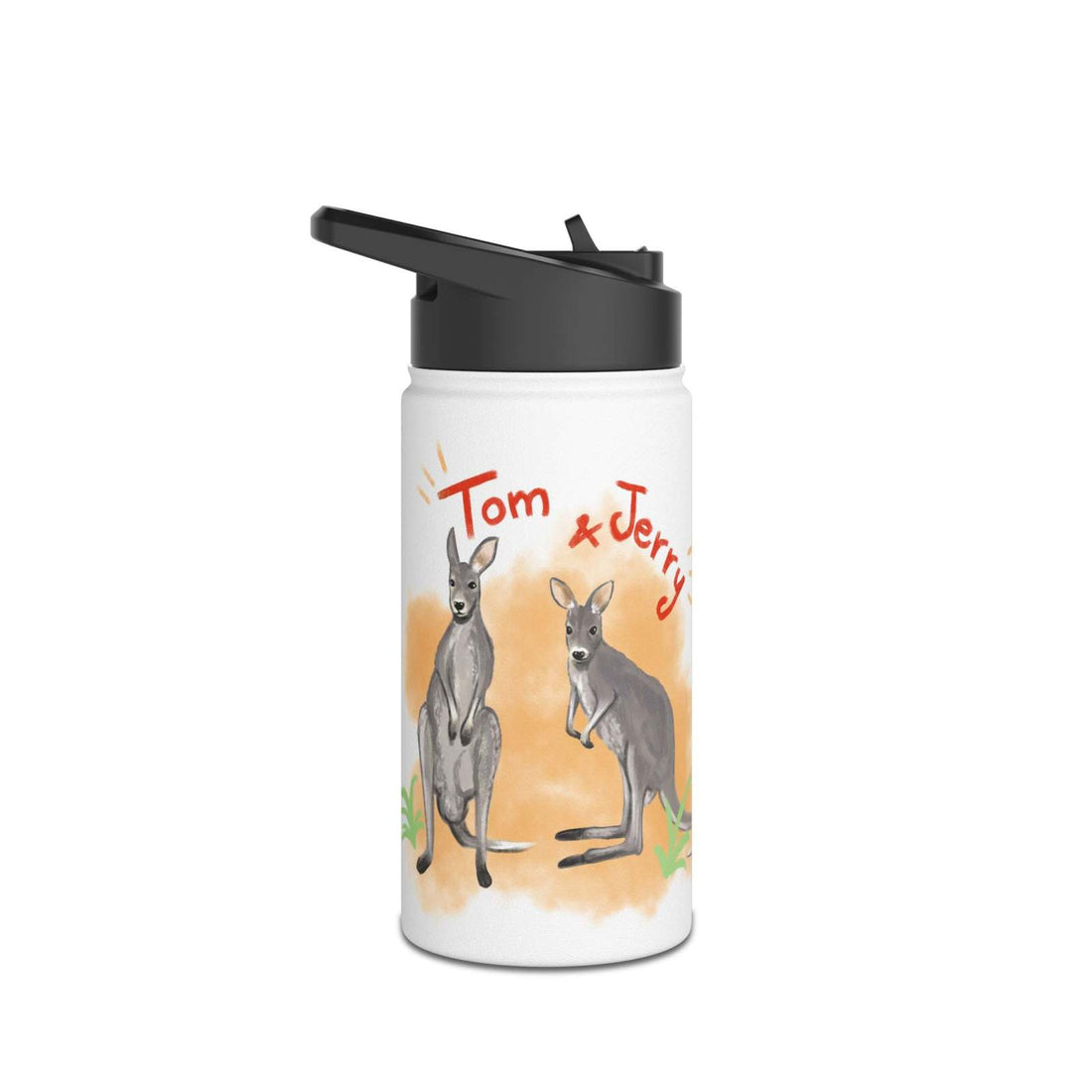 Kangaroo Design Stainless Steel Water Bottle