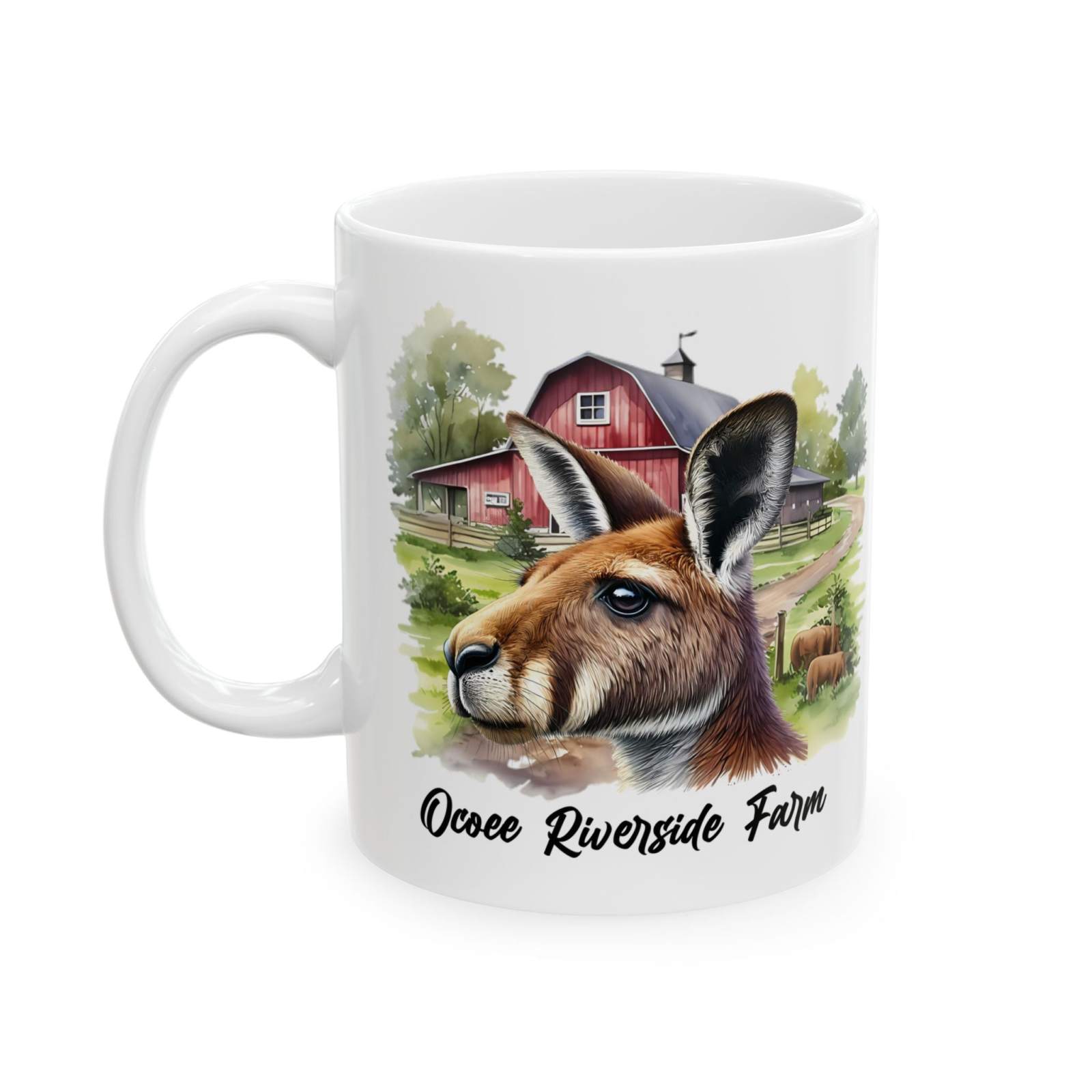Kangaroo Ceramic Mug