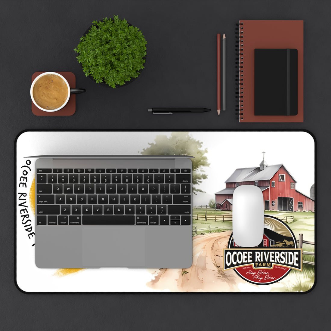 Copy of Animal Farm Custom Ocoee Riverside Farm Desk Mat Design