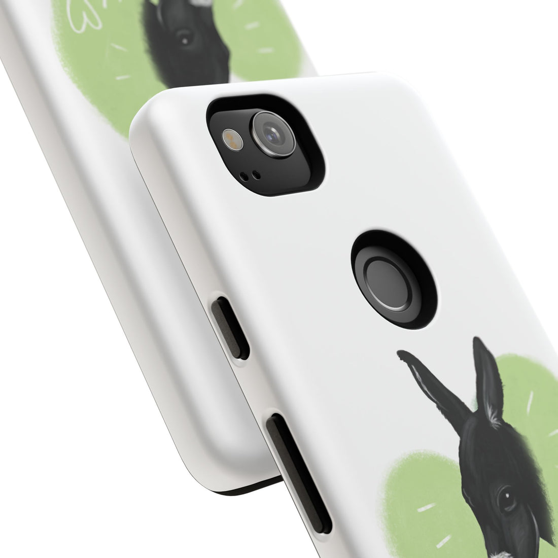 A donkey featuring the words "Black Jack" prominently displayed on its side at Ocoee Riverside Farm Phone Case