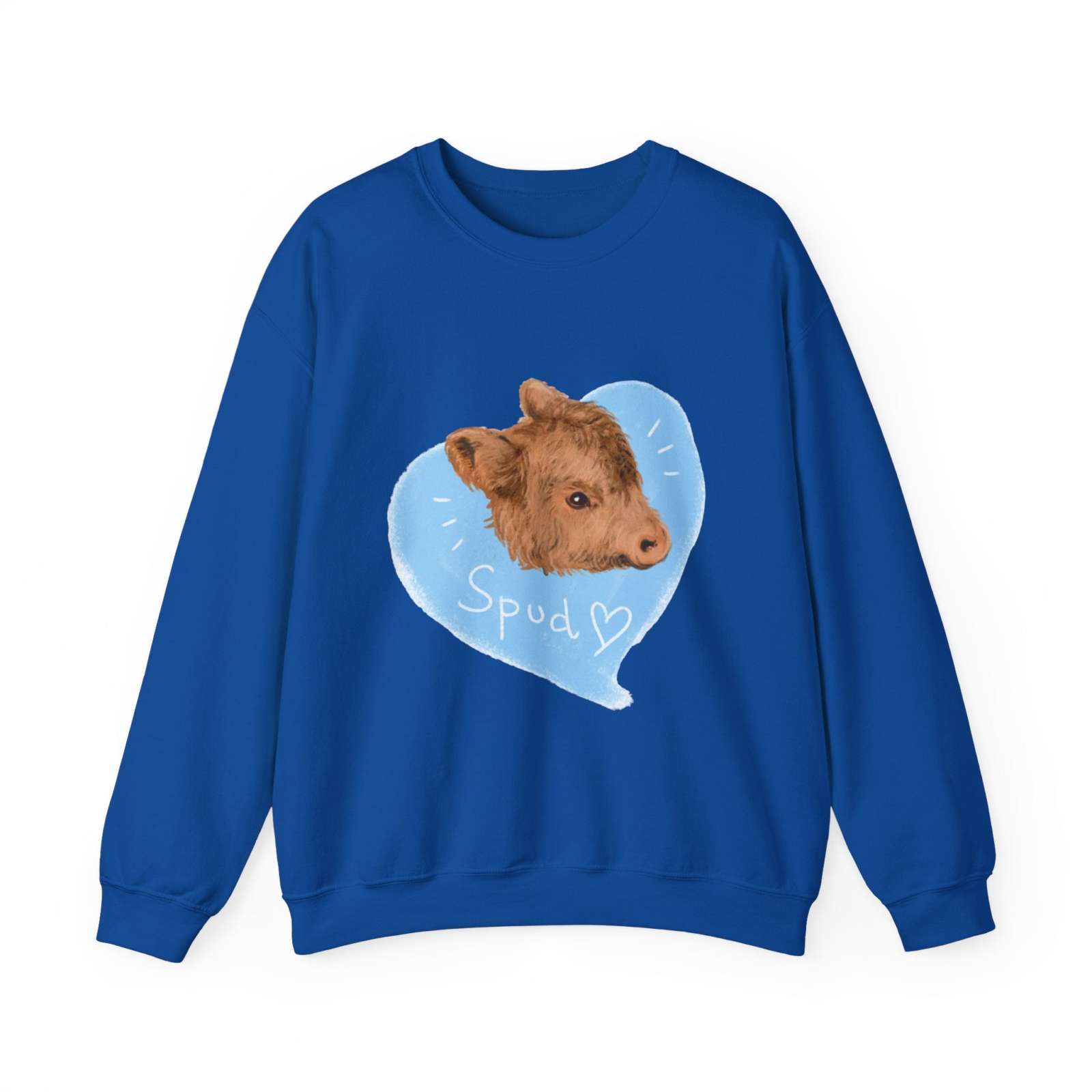 Spud Heart Unisex Crewneck Sweatshirt