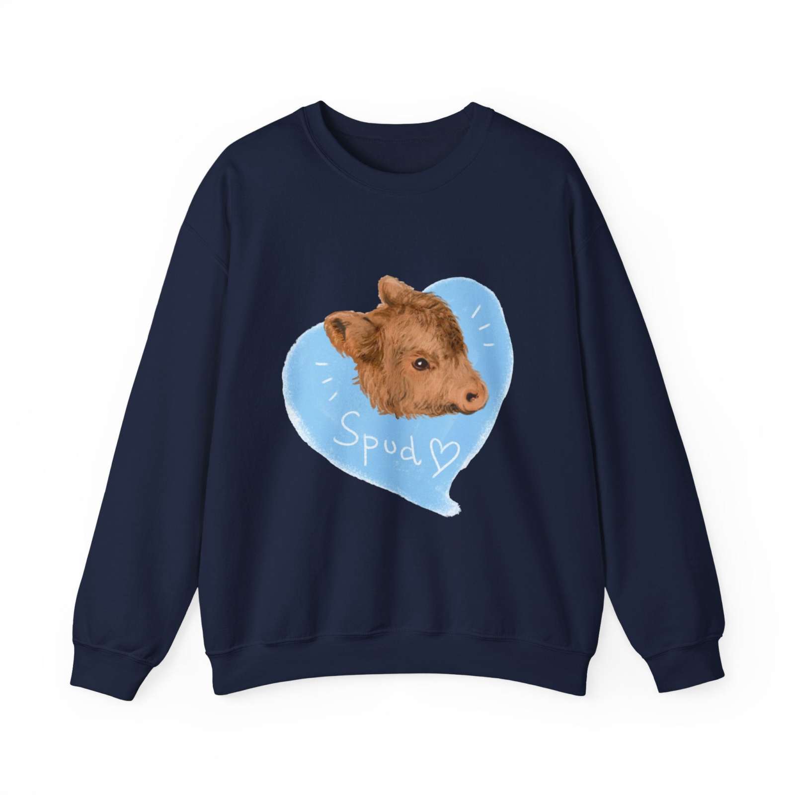 Spud Heart Unisex Crewneck Sweatshirt