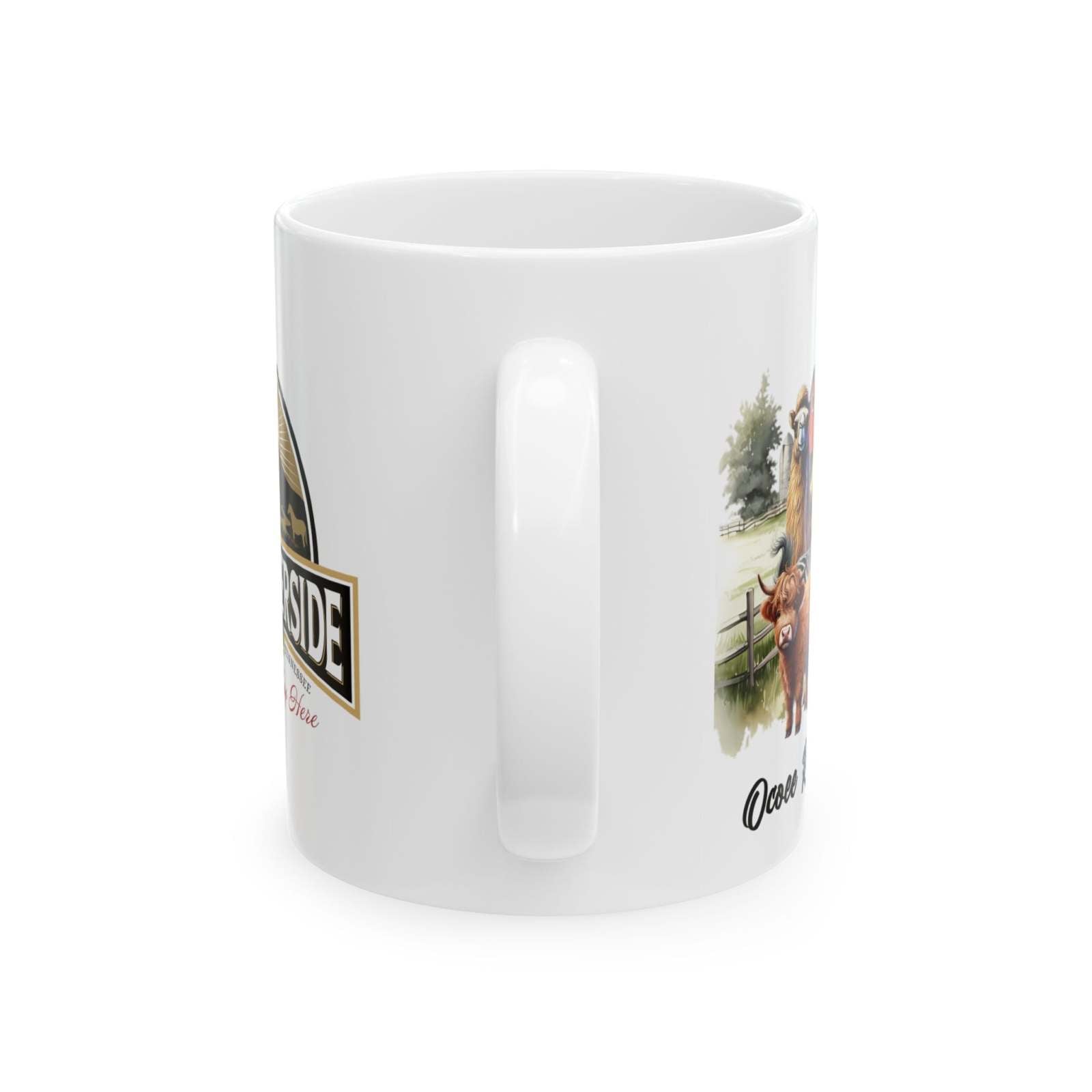 Animals at Ocoee Farm Ceramic Mug