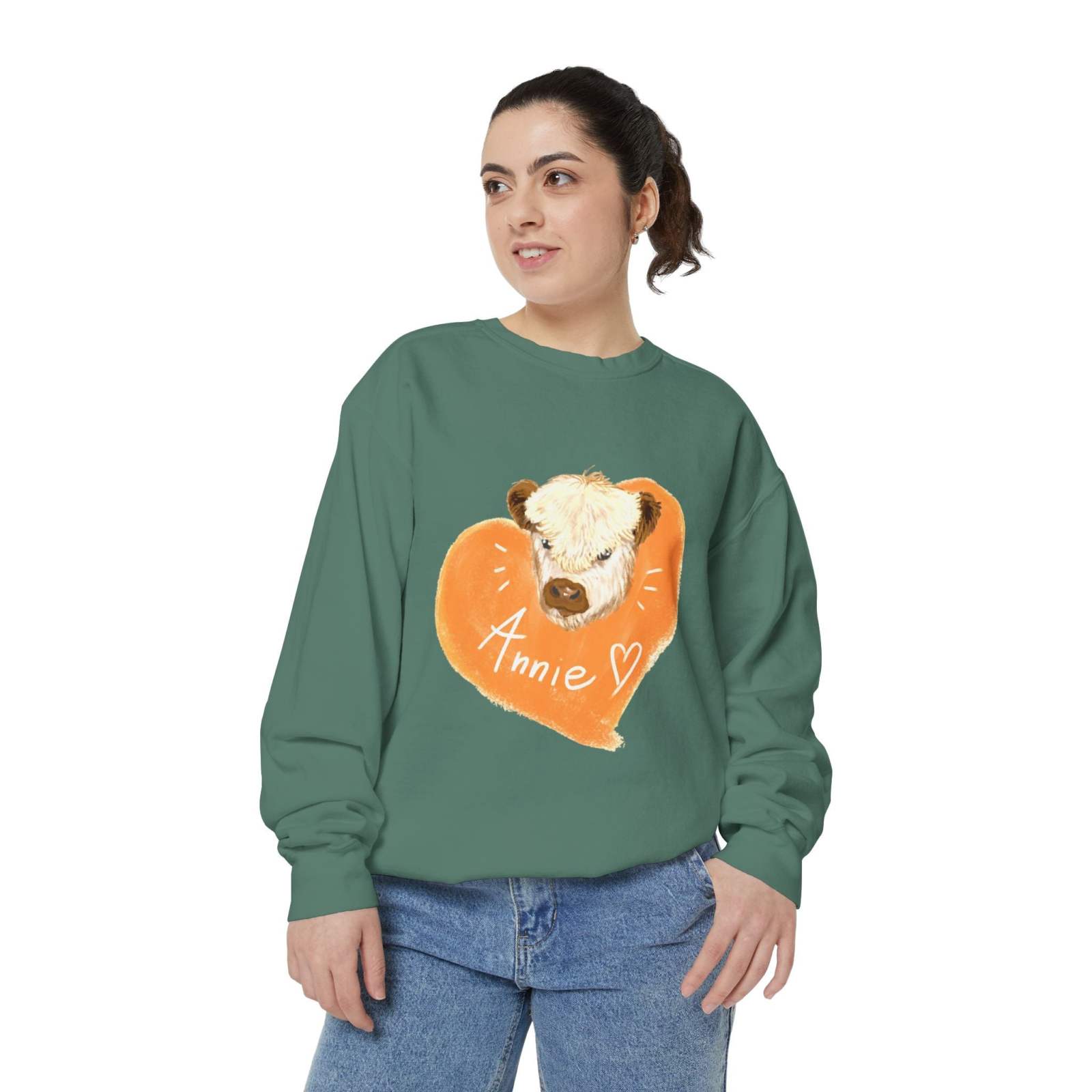 Custom Pet Love Unisex Sweatshirt