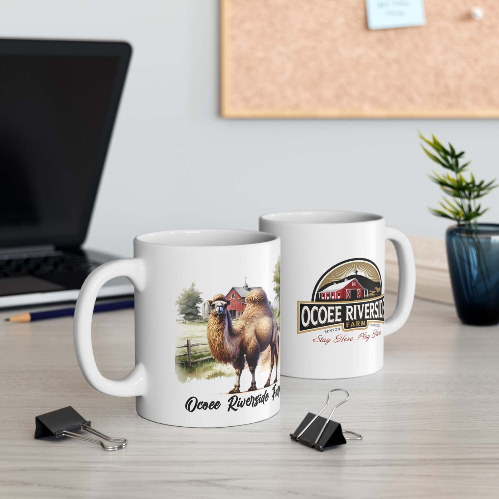 Camel Farmhouse Ceramic Mug