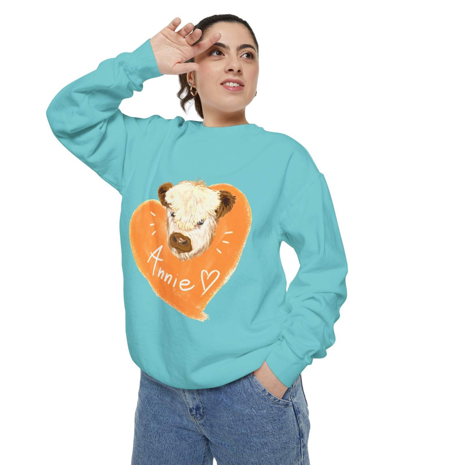 Custom Pet Love Unisex Sweatshirt