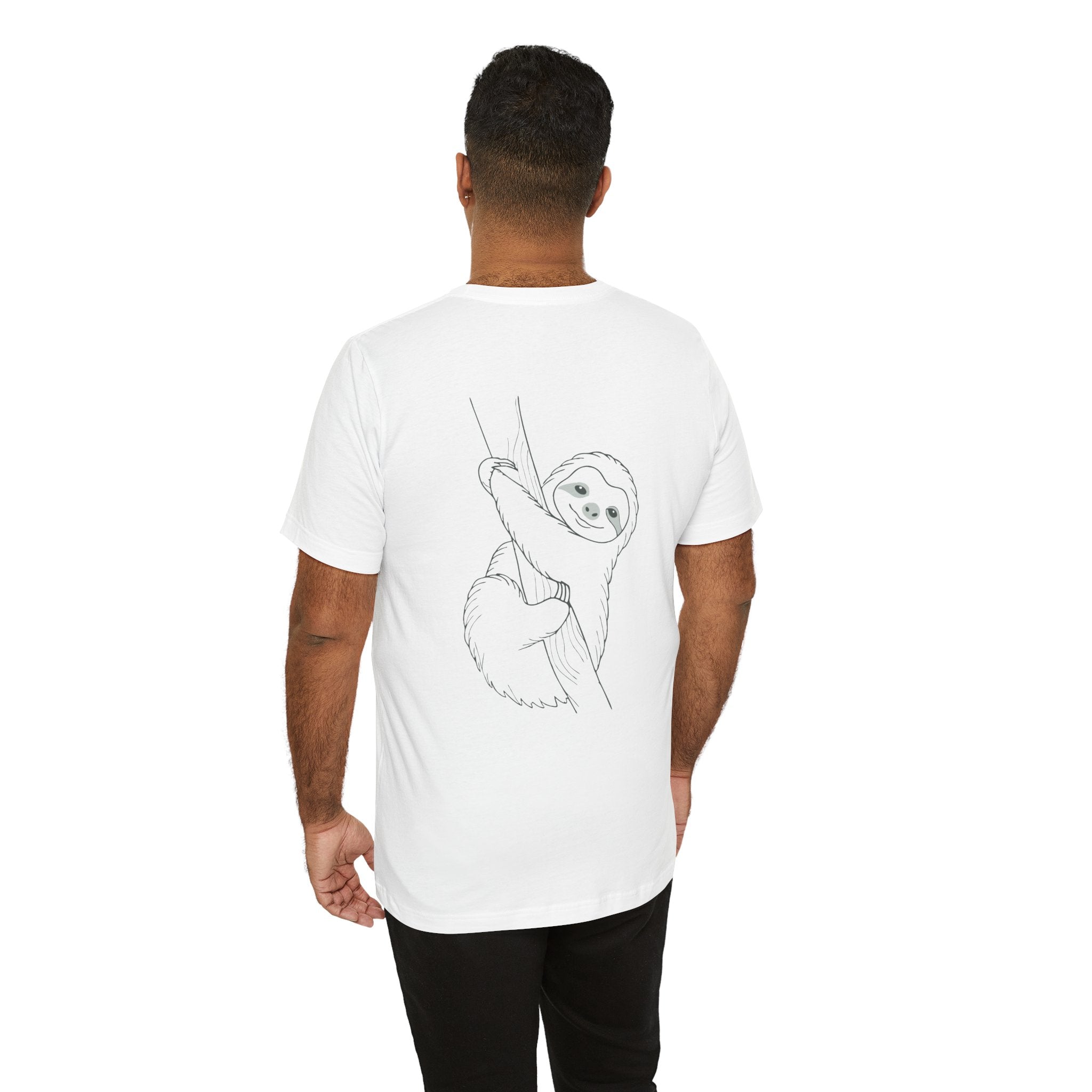 Cute Sloth Drawing T-Shirt