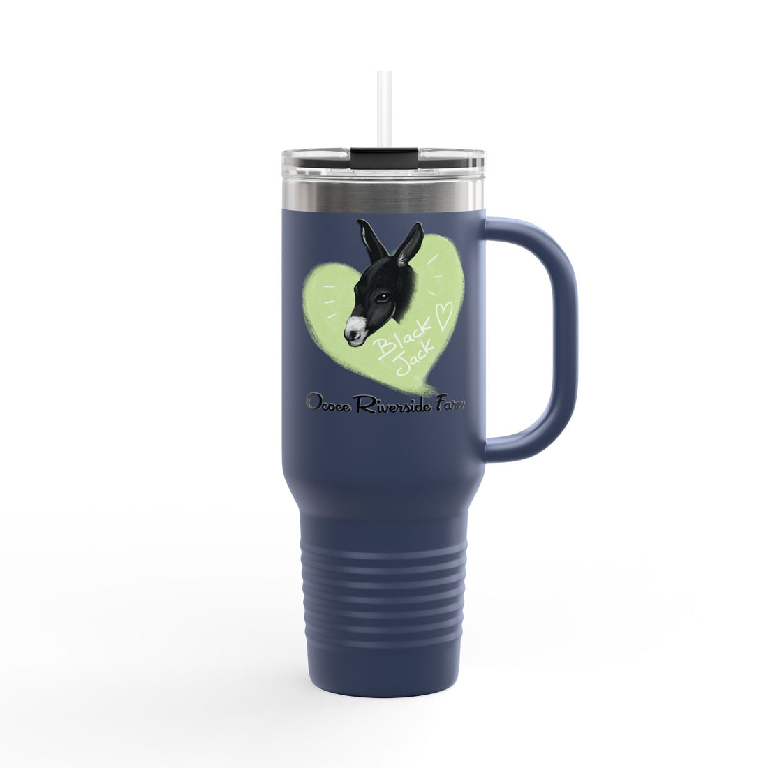 Cute Donkey Insulated Travel Mug - 40oz - Perfect for Adventure Lovers!