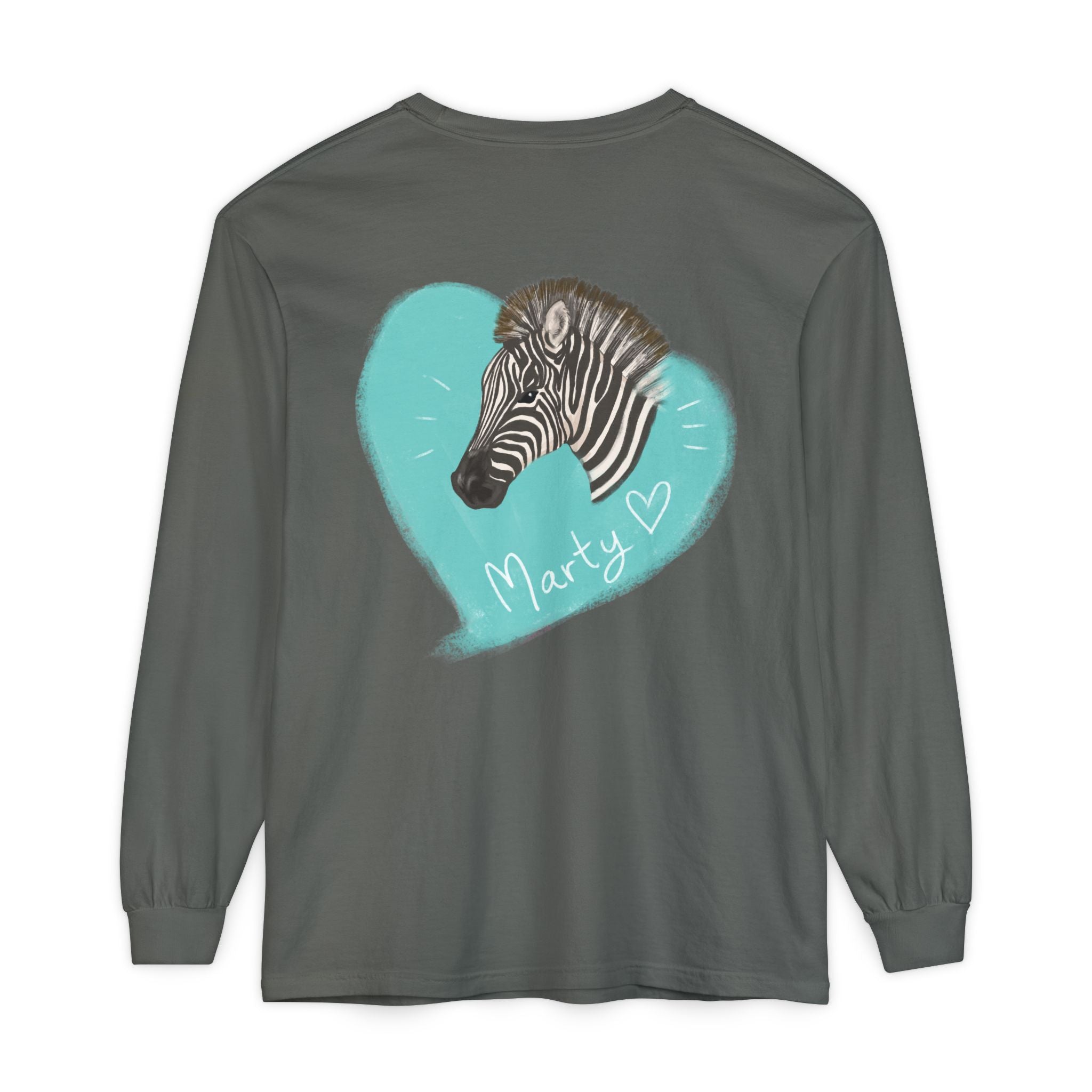 Cool Universe Zebra Long Sleeve T-Shirt for Animal Lovers