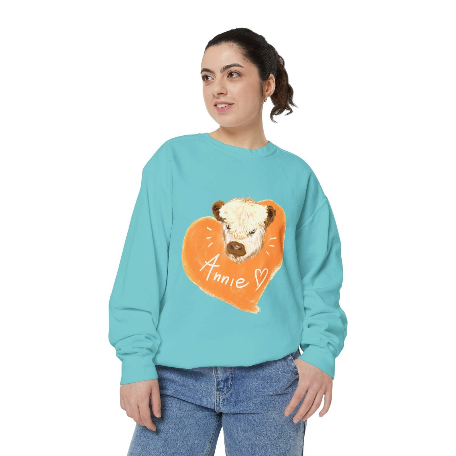 Custom Pet Love Unisex Sweatshirt