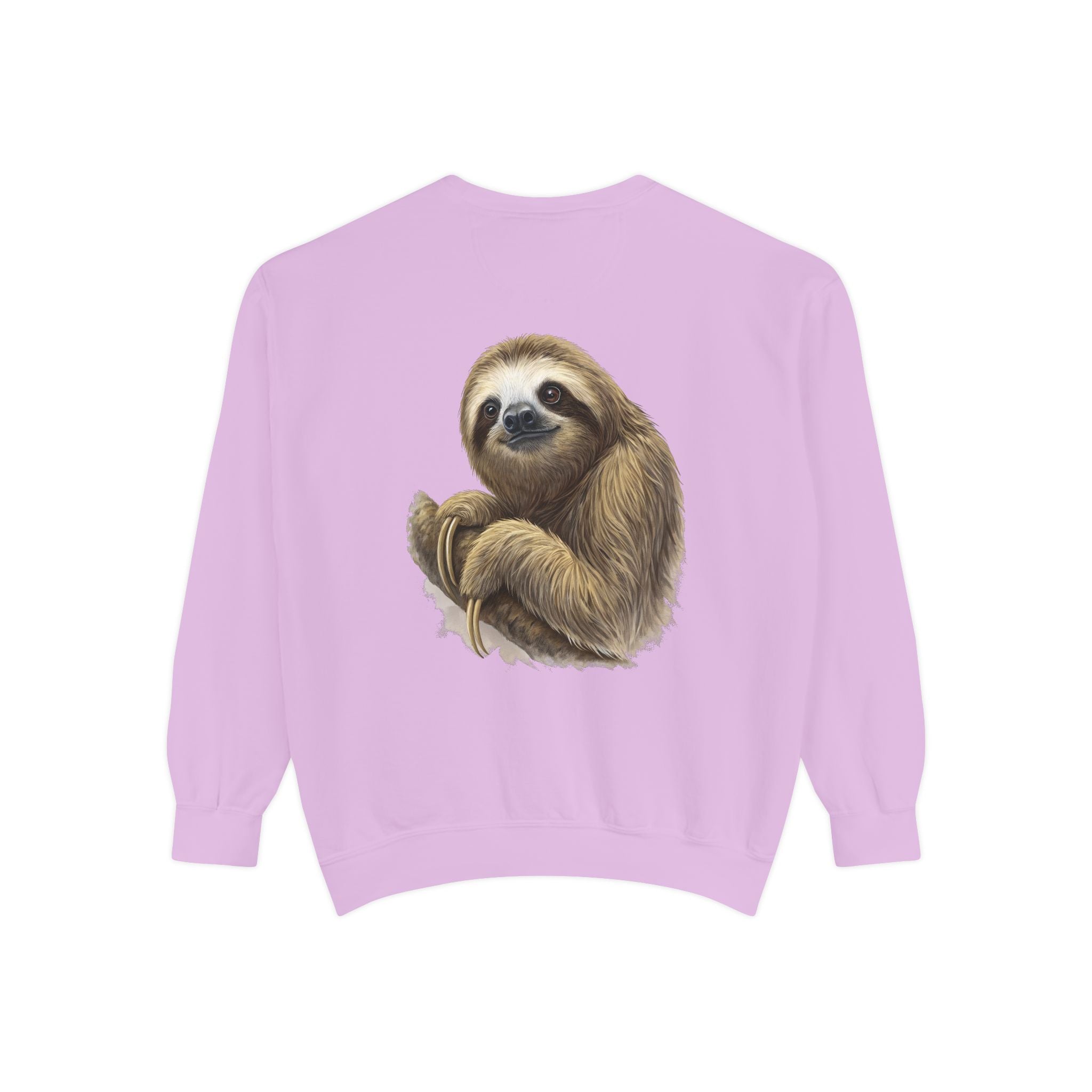 Adorable Sloth Graphic Sweatshirt