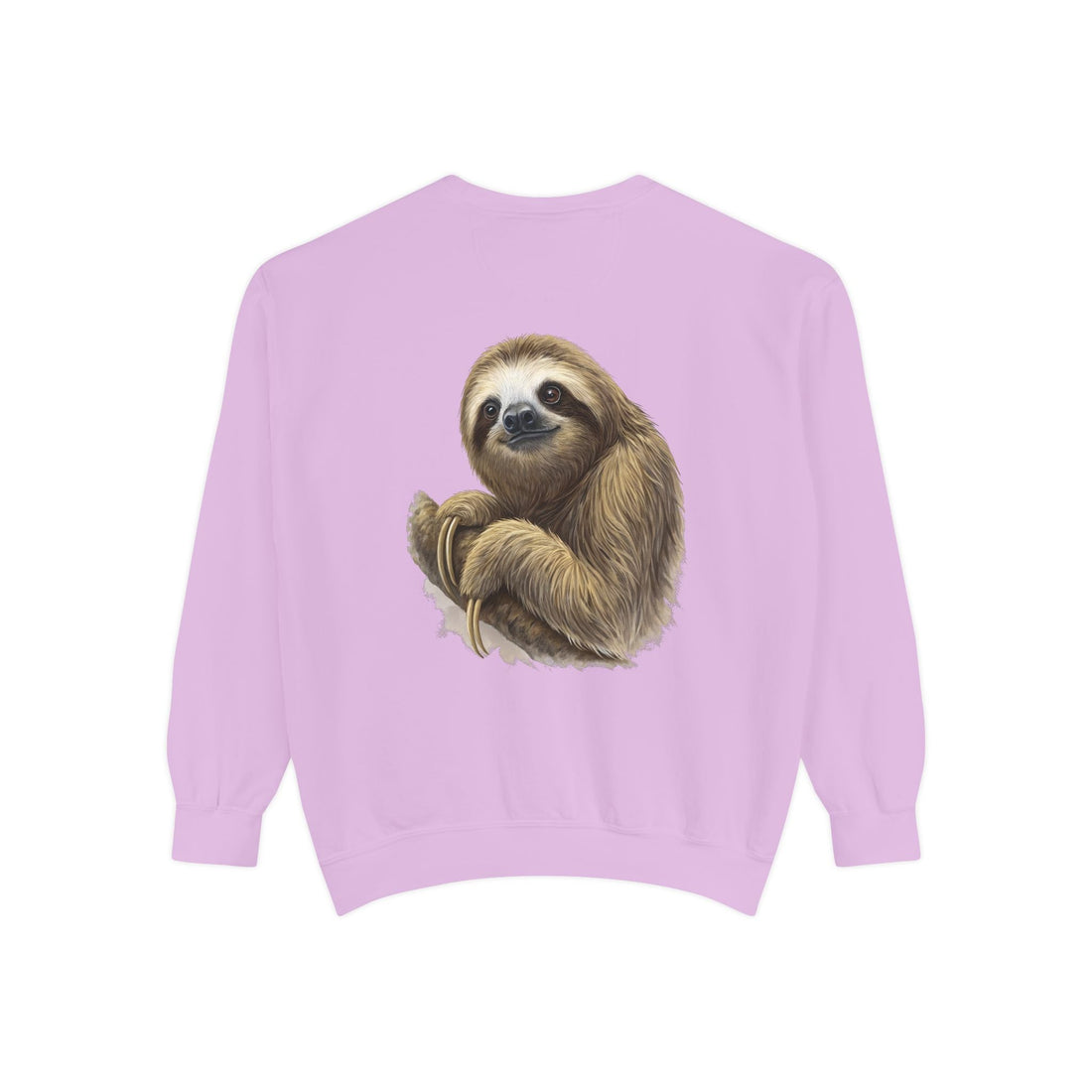 Adorable Sloth Graphic Sweatshirt