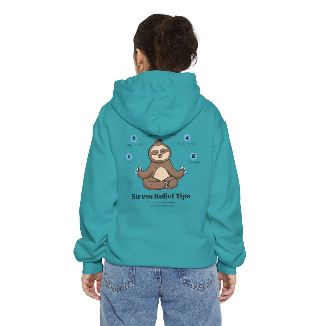 Unisex Stress Relief Sloth Hoodie