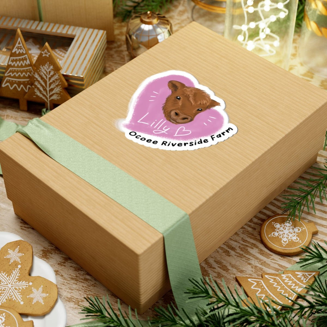 Adorable Cow Kiss-Cut Stickers