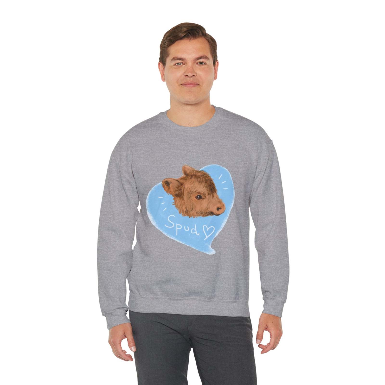Spud Heart Unisex Crewneck Sweatshirt