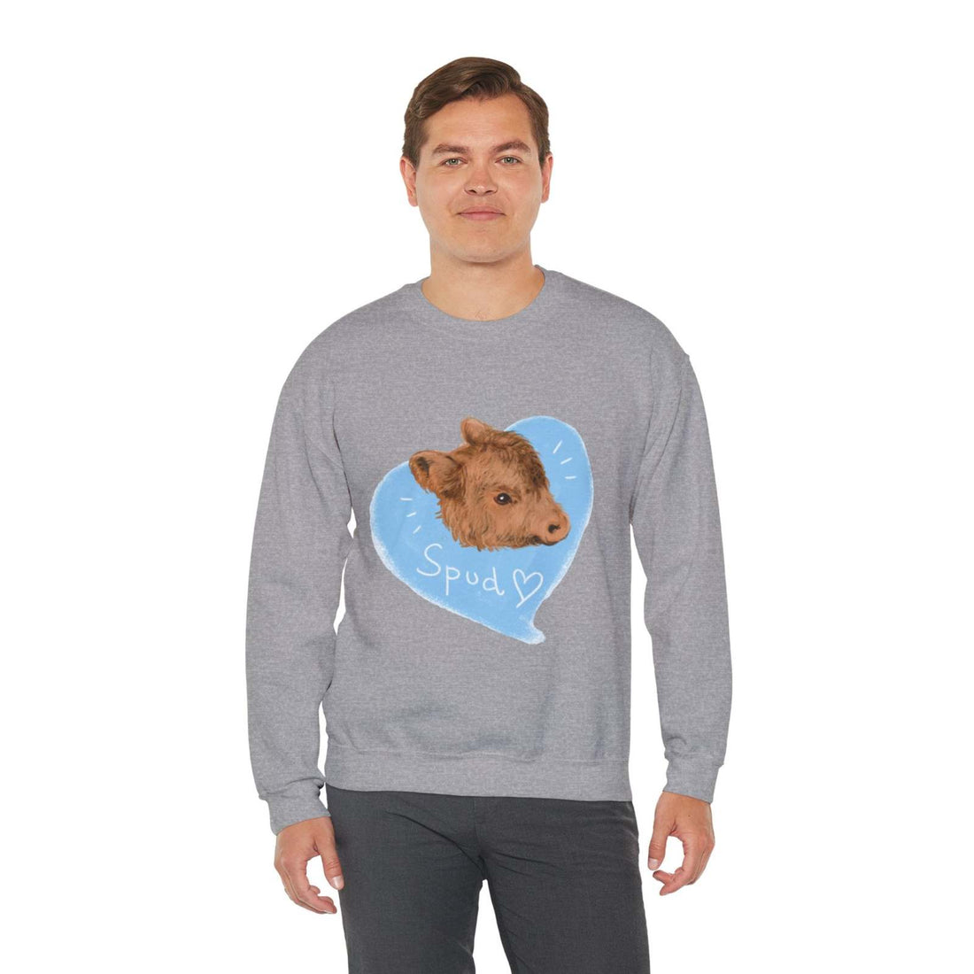Spud Heart Unisex Crewneck Sweatshirt