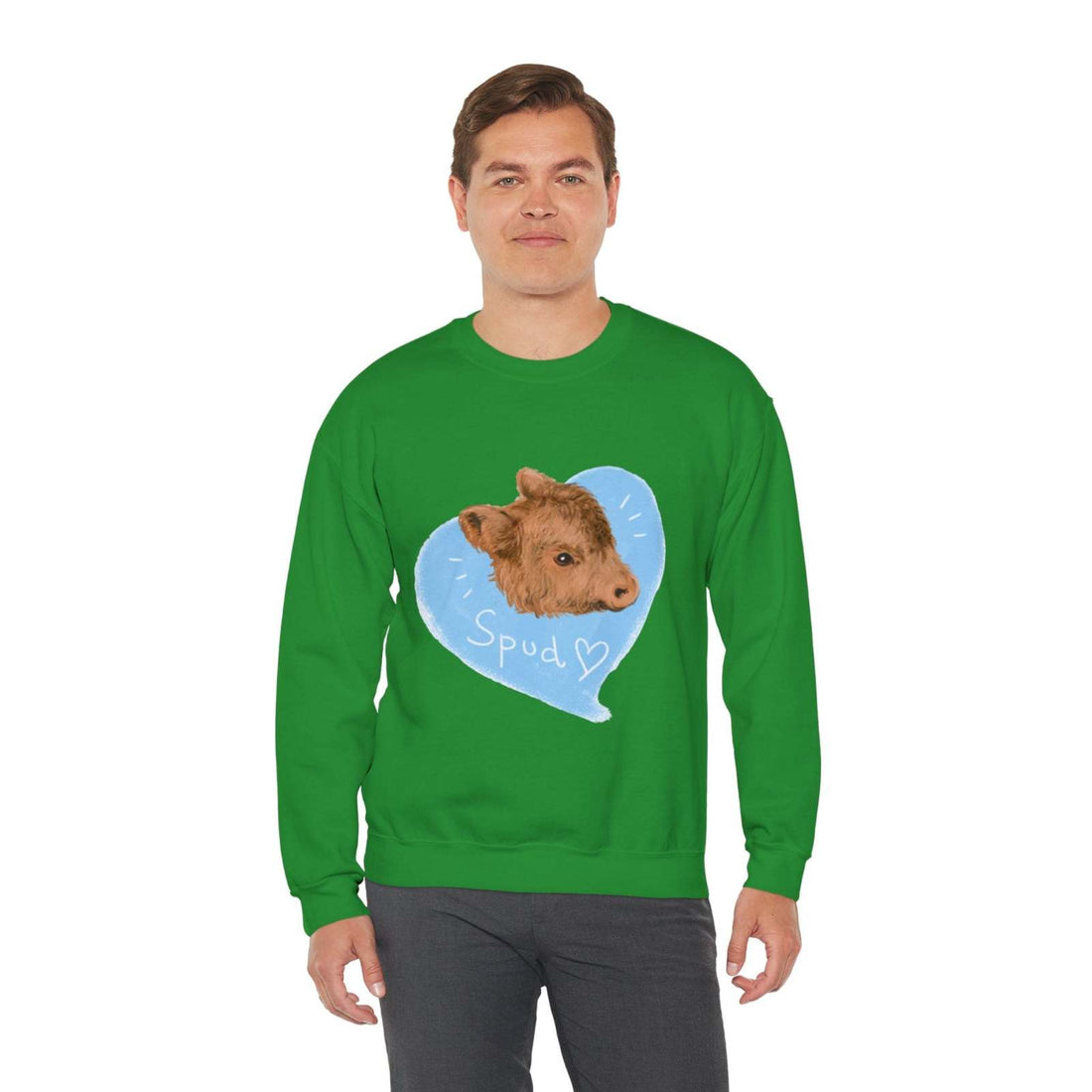 Spud Heart Unisex Crewneck Sweatshirt