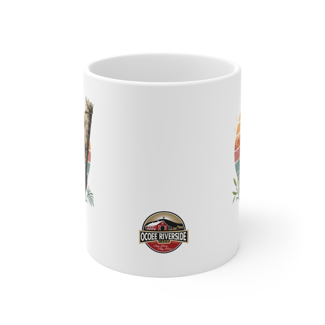 Charming Sloth Ceramic Coffee Mug – 11oz & 15oz – Perfect for Nature Lovers!